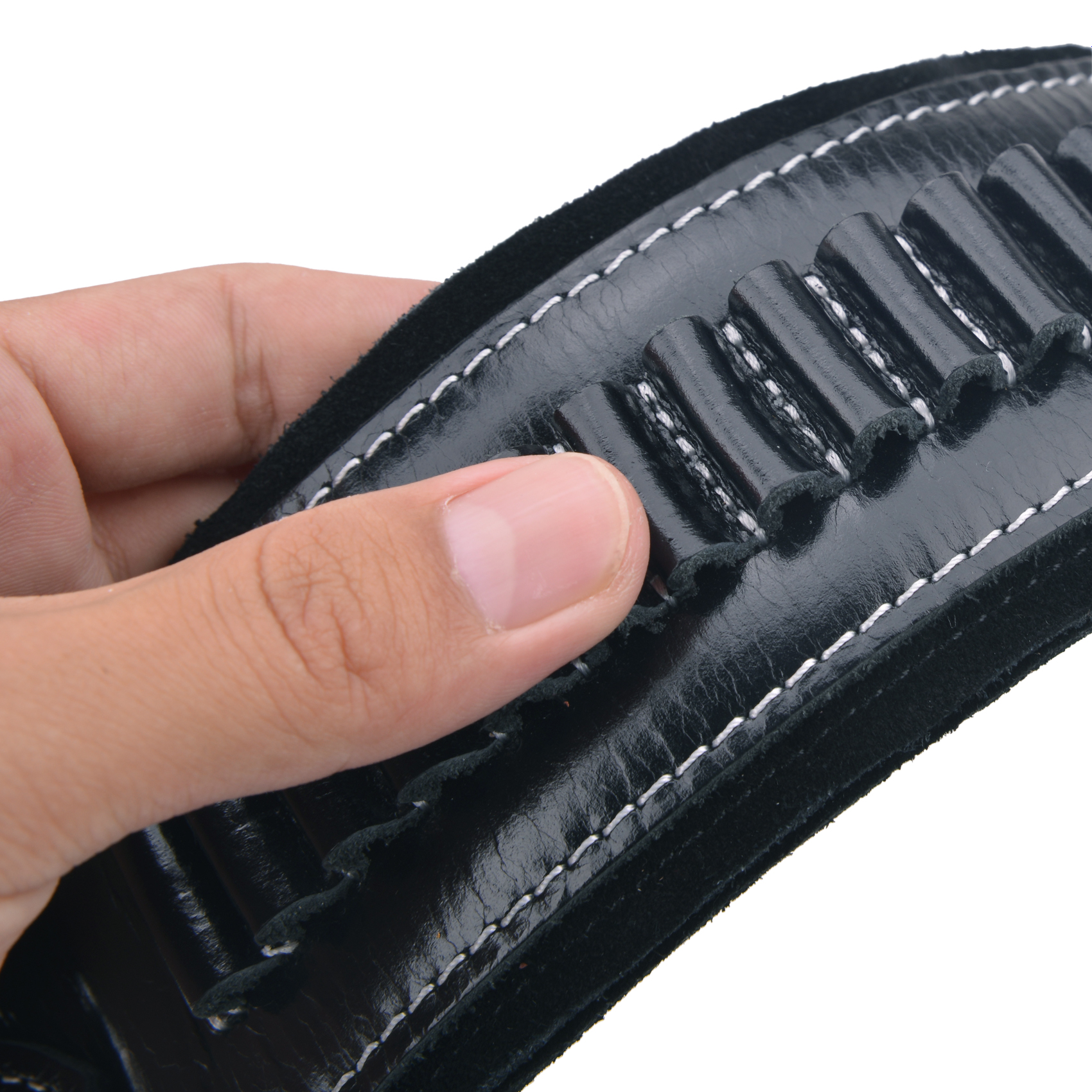 Leather Rifle Buttstock With Gun Sling Shell Holder For .22LR .22MAG .17 hmr