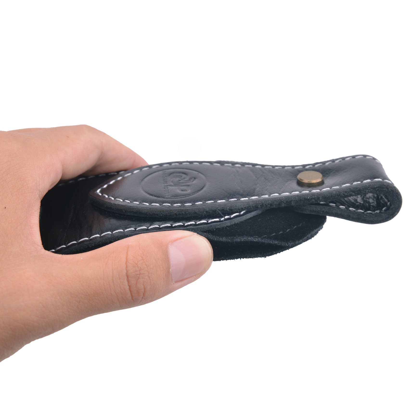 Leather Rifle Buttstock With Gun Sling Shell Holder For .22LR .22MAG .17 hmr