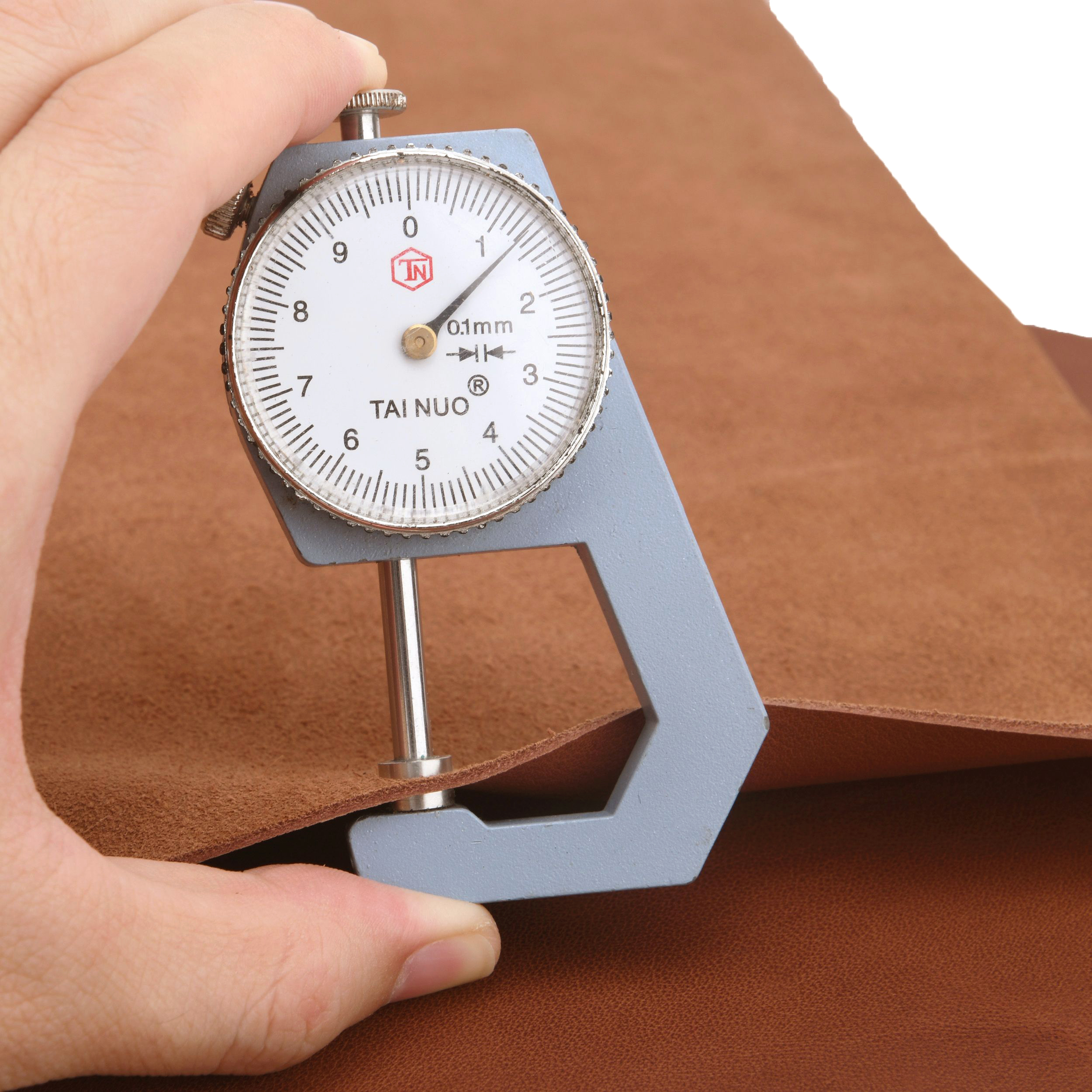 Genuinue Cowhide Full Grain Tooling Leather 2.0mm Pre Cut Crafting Square