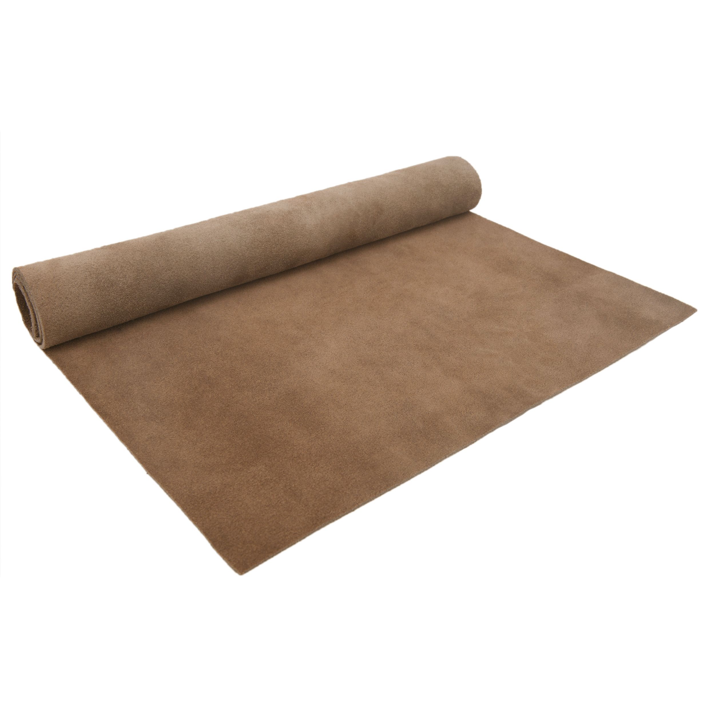 Leather Suede Sheet Skins Pieces 1.5-2mm Thick Soft Leather Square