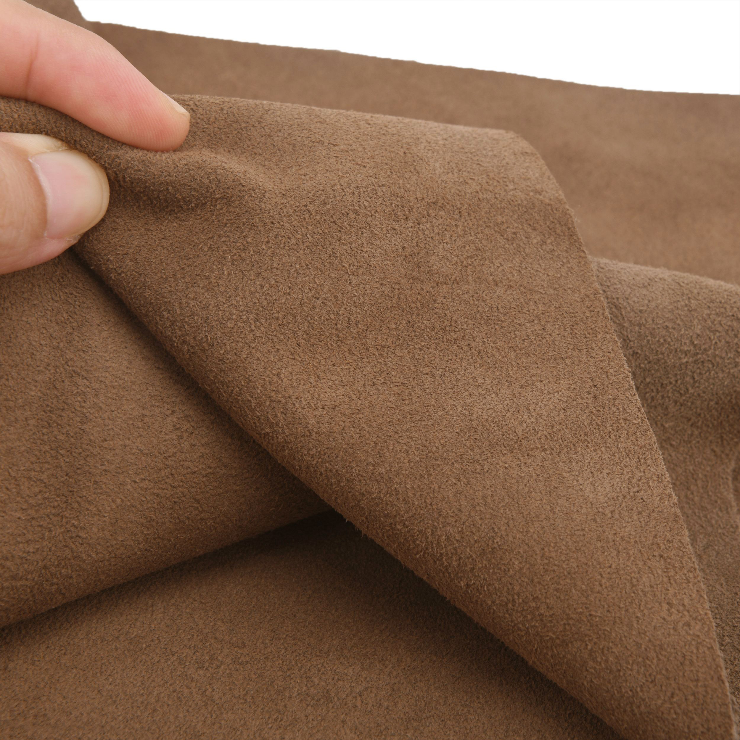 Leather Suede Sheet Skins Pieces 1.5-2mm Thick Soft Leather Square