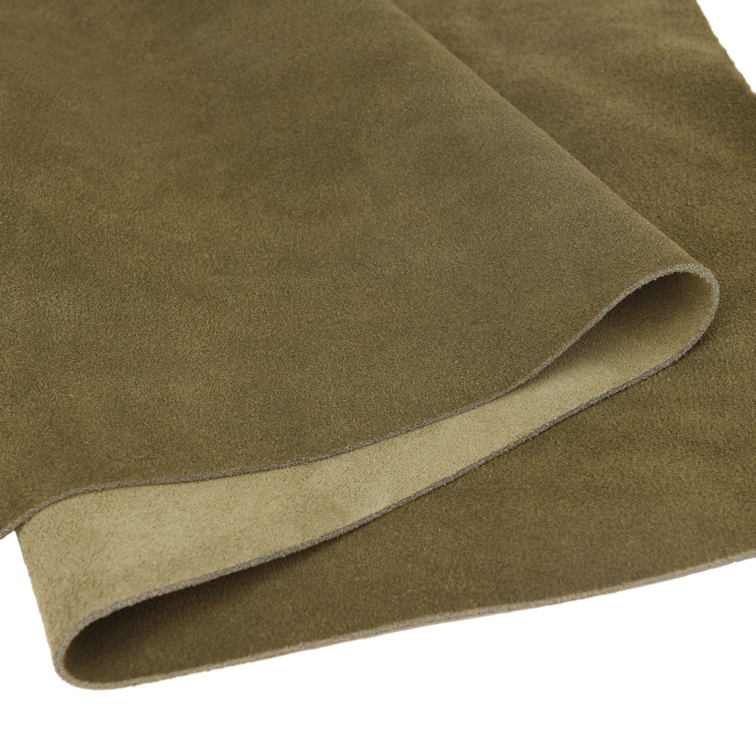 Leather Suede Sheet Skins Pieces 1.5-2mm Thick Soft Leather Square