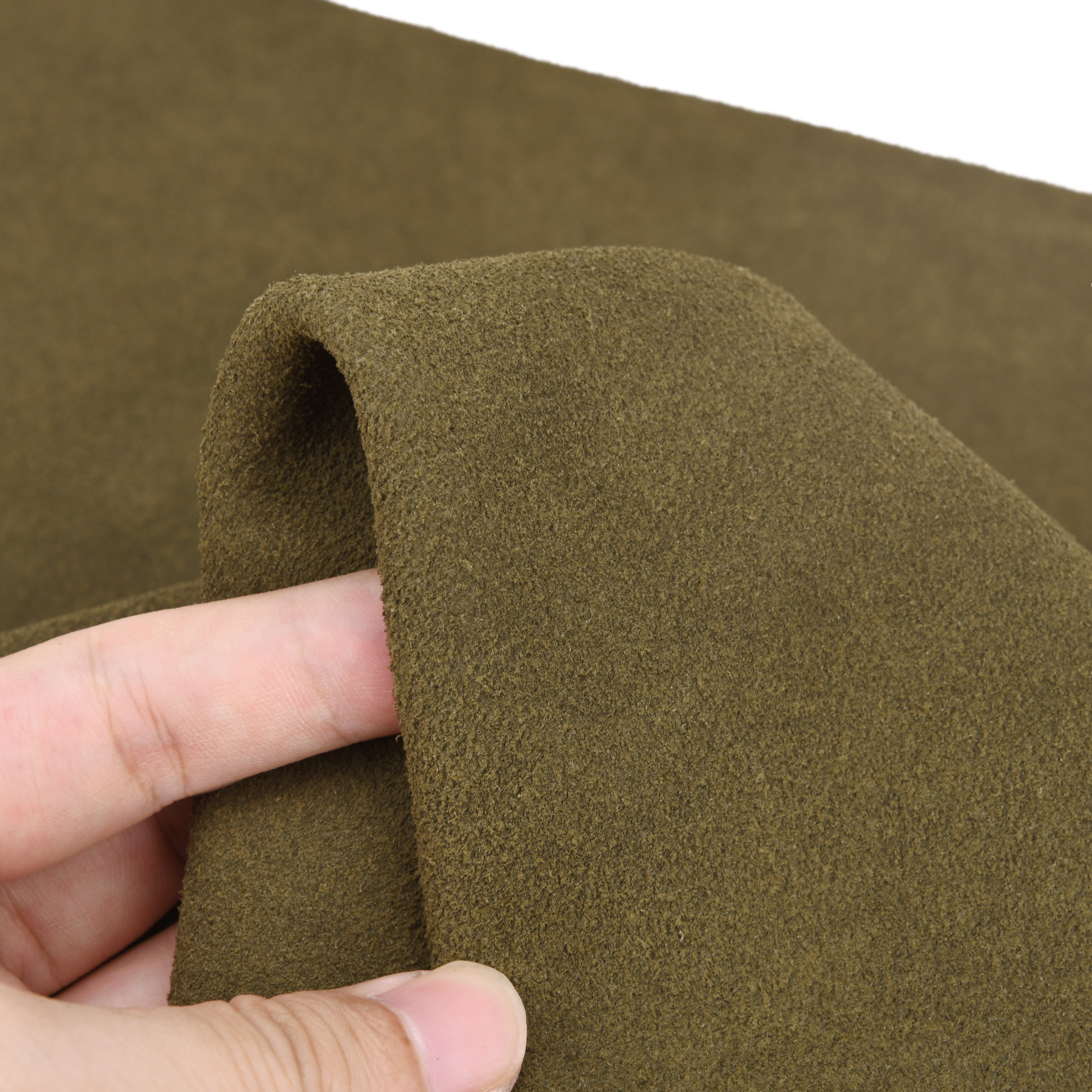 Leather Suede Sheet Skins Pieces 1.5-2mm Thick Soft Leather Square