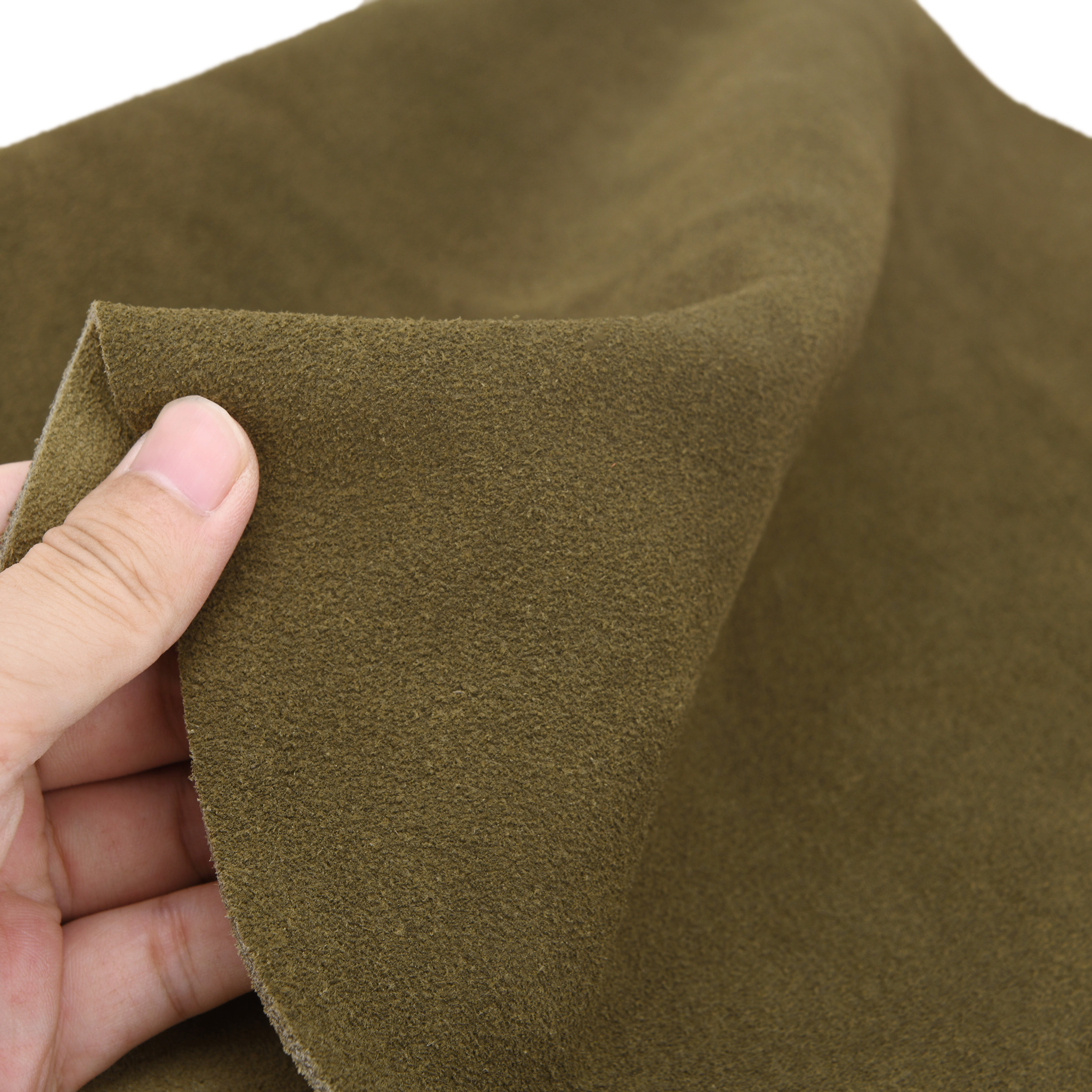 Leather Suede Sheet Skins Pieces 1.5-2mm Thick Soft Leather Square