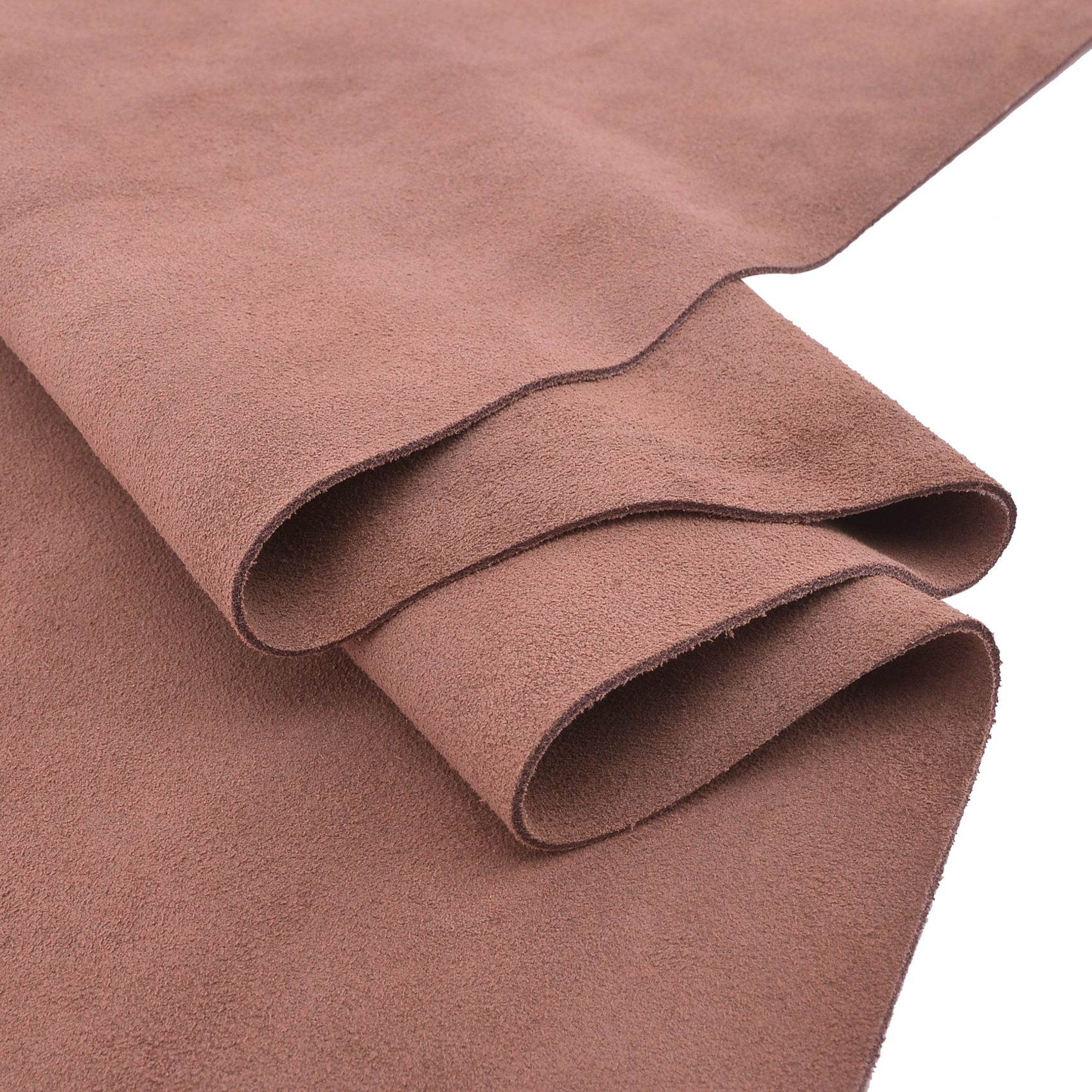 Suede Skin Leather Hide Cowhide Leather for Workshop and DIY Crafts 1.5mm Thick