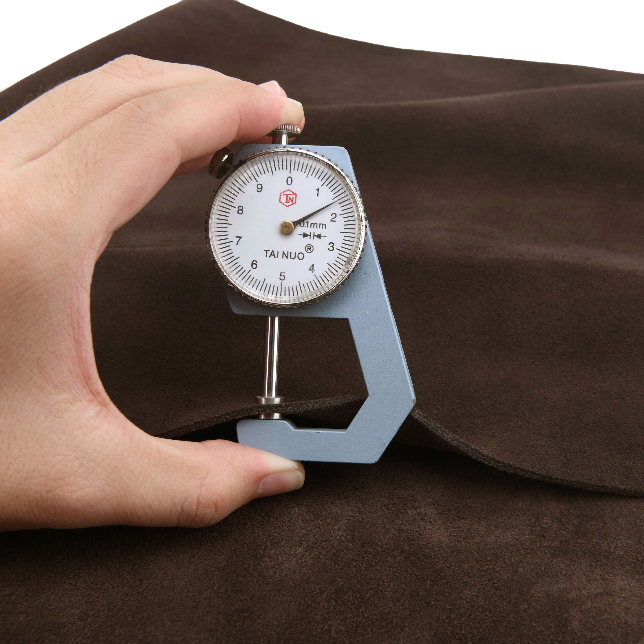 Leather Suede Sheet Skins Pieces 1.5-1.8mm Thick Soft Tooling Leather Square