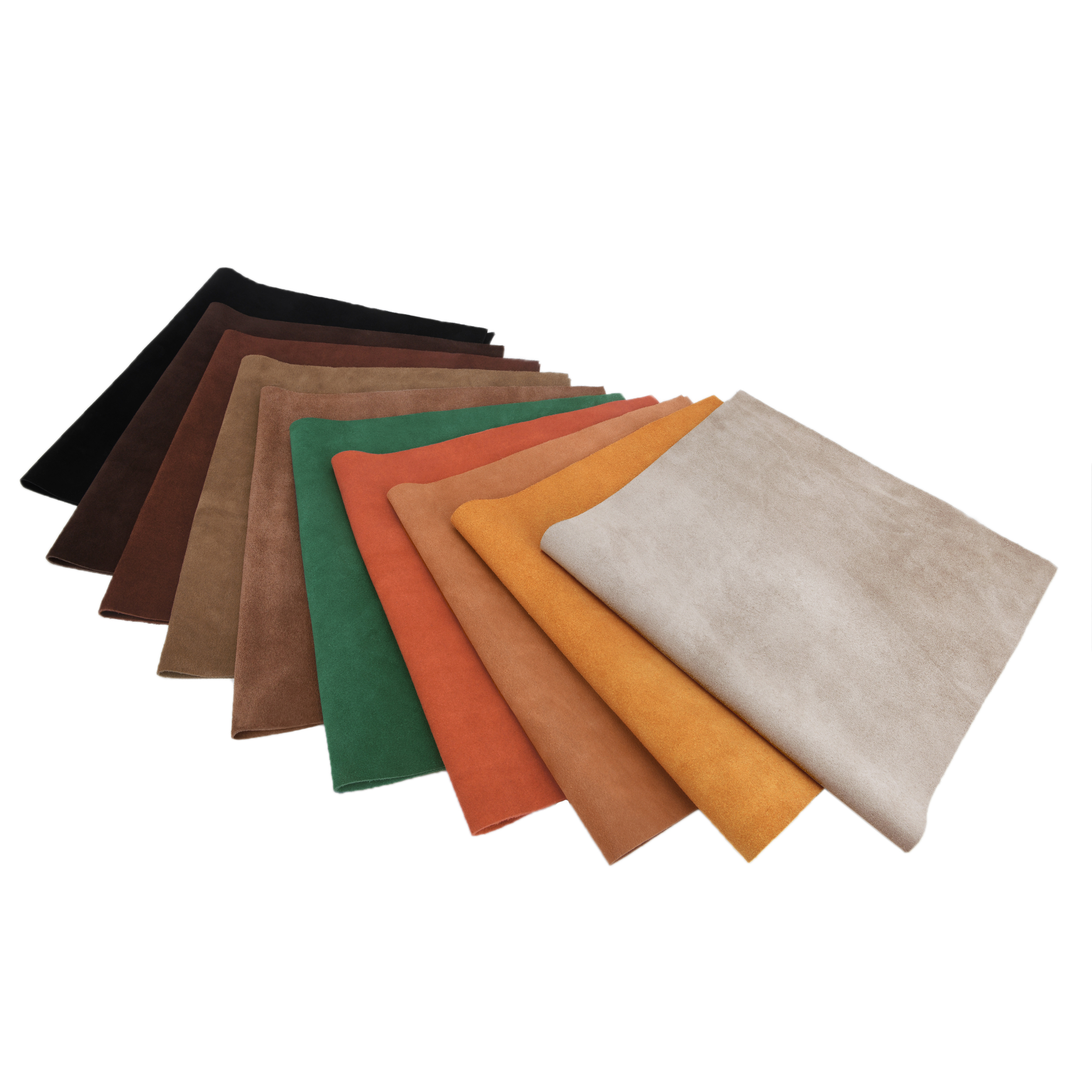 Leather Suede Sheet Skins Pieces 1.5-2mm Thick Soft Leather Square