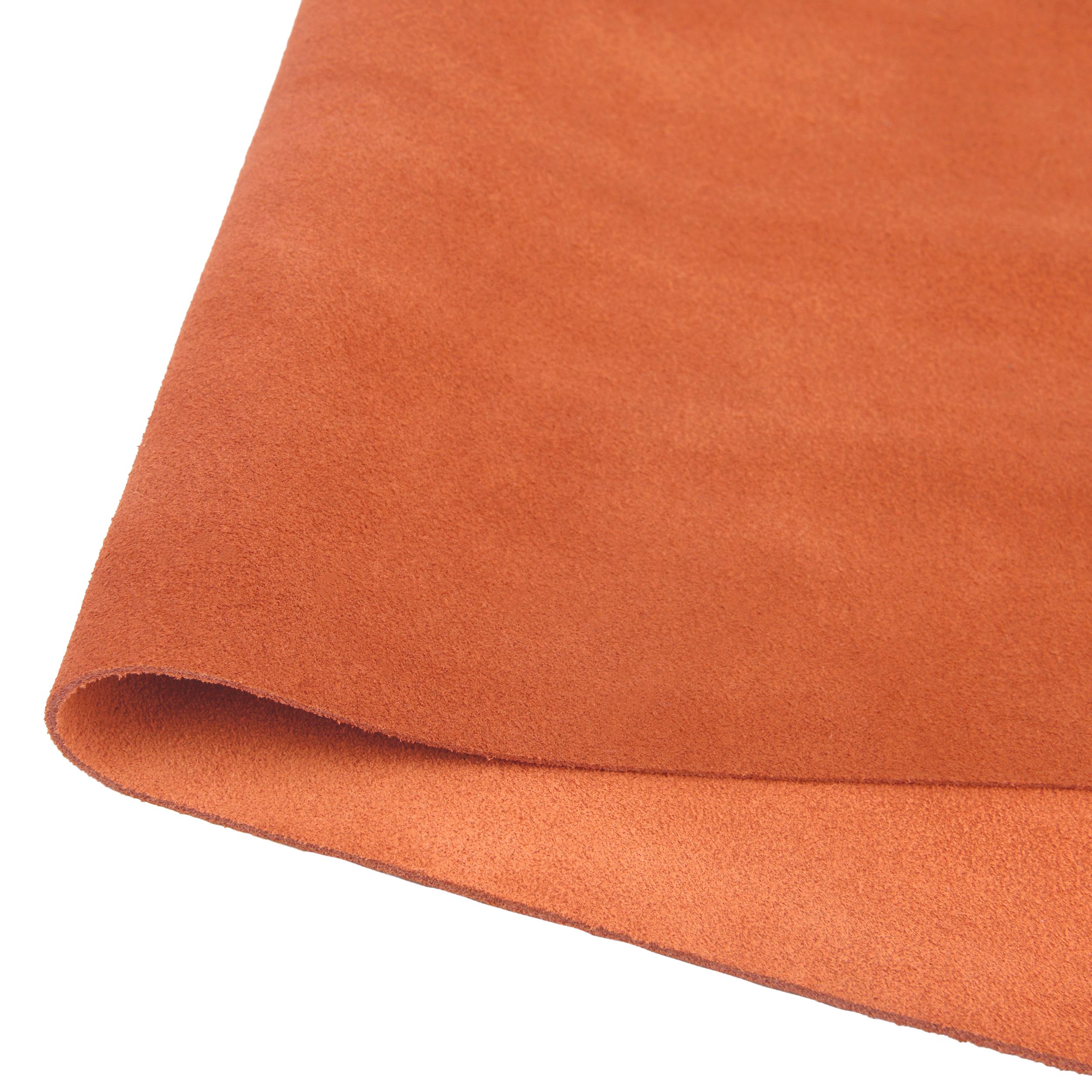 Leather Suede Sheet Skins Pieces 1.5-2mm Thick Soft Leather Square