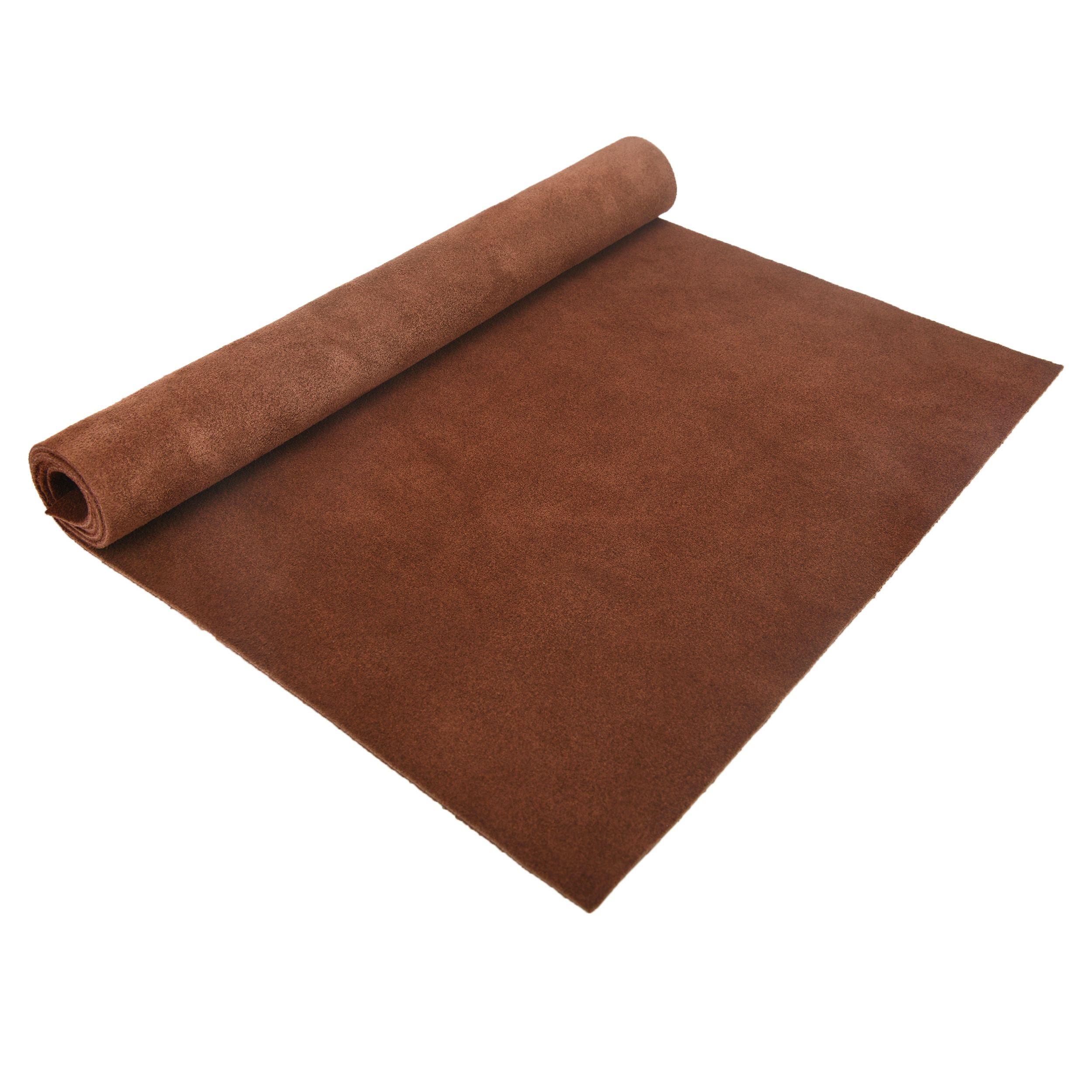 Leather Suede Sheet Skins Pieces 1.5-2mm Thick Soft Leather Square