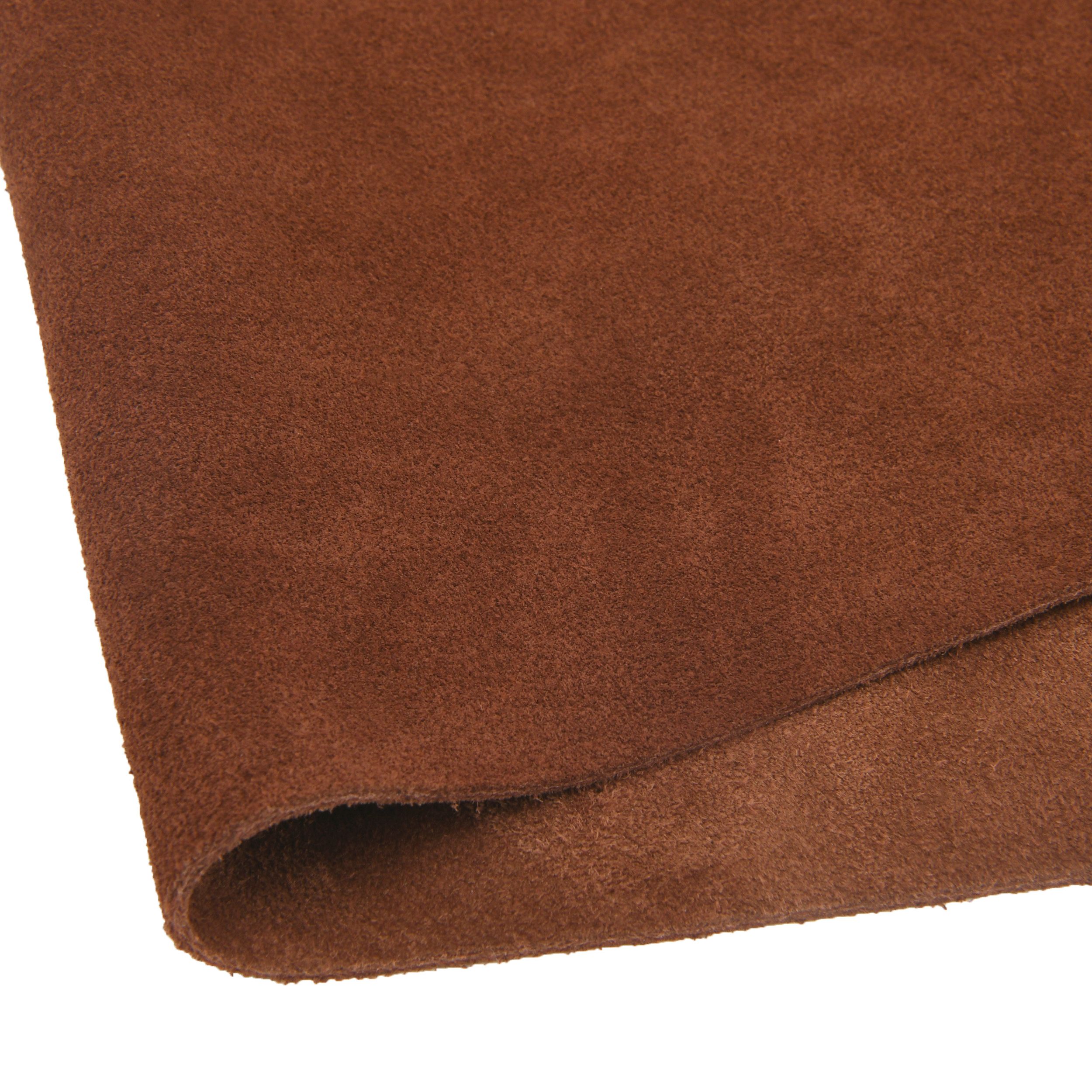 Leather Suede Sheet Skins Pieces 1.5-2mm Thick Soft Leather Square