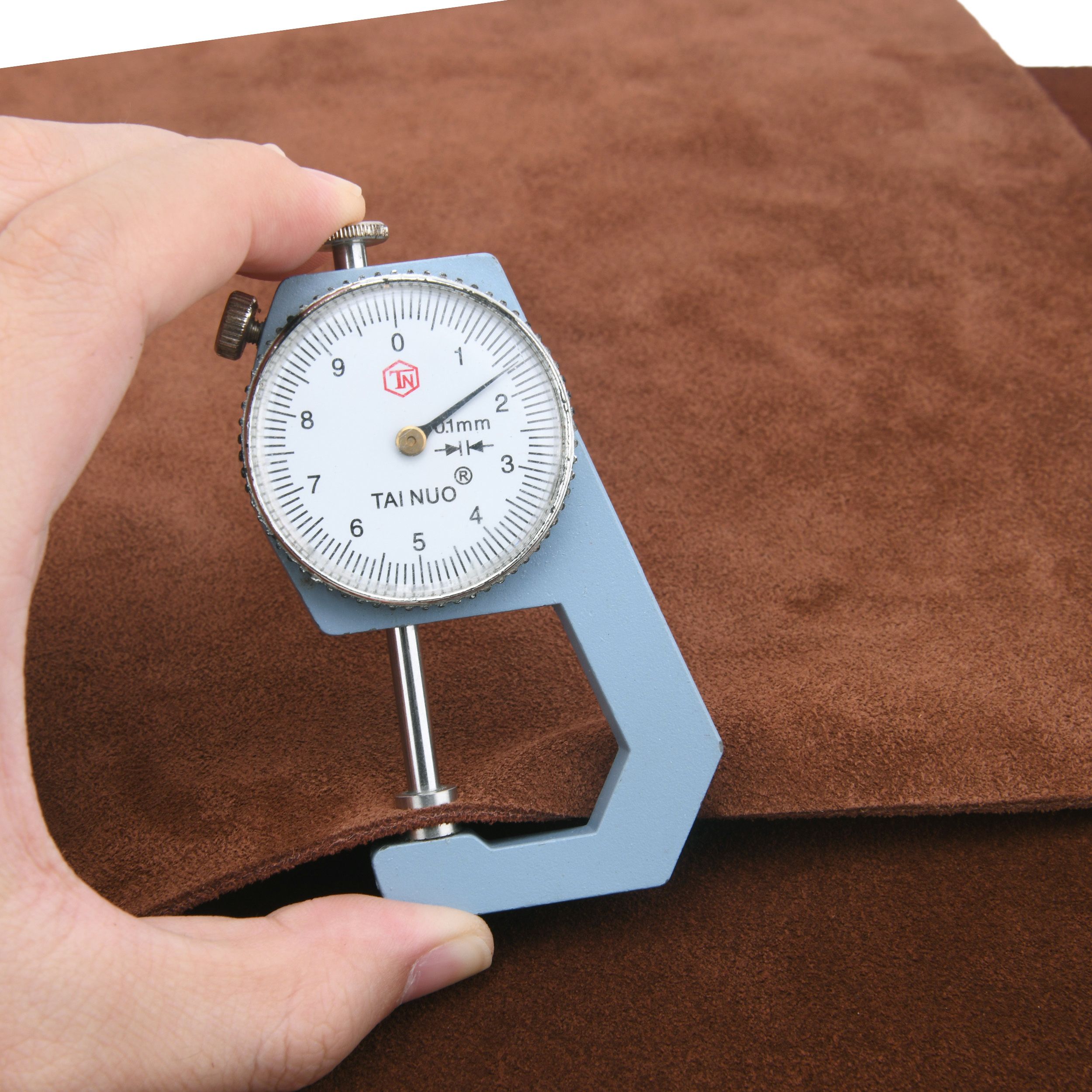 Leather Suede Sheet Skins Pieces 1.5-2mm Thick Soft Leather Square