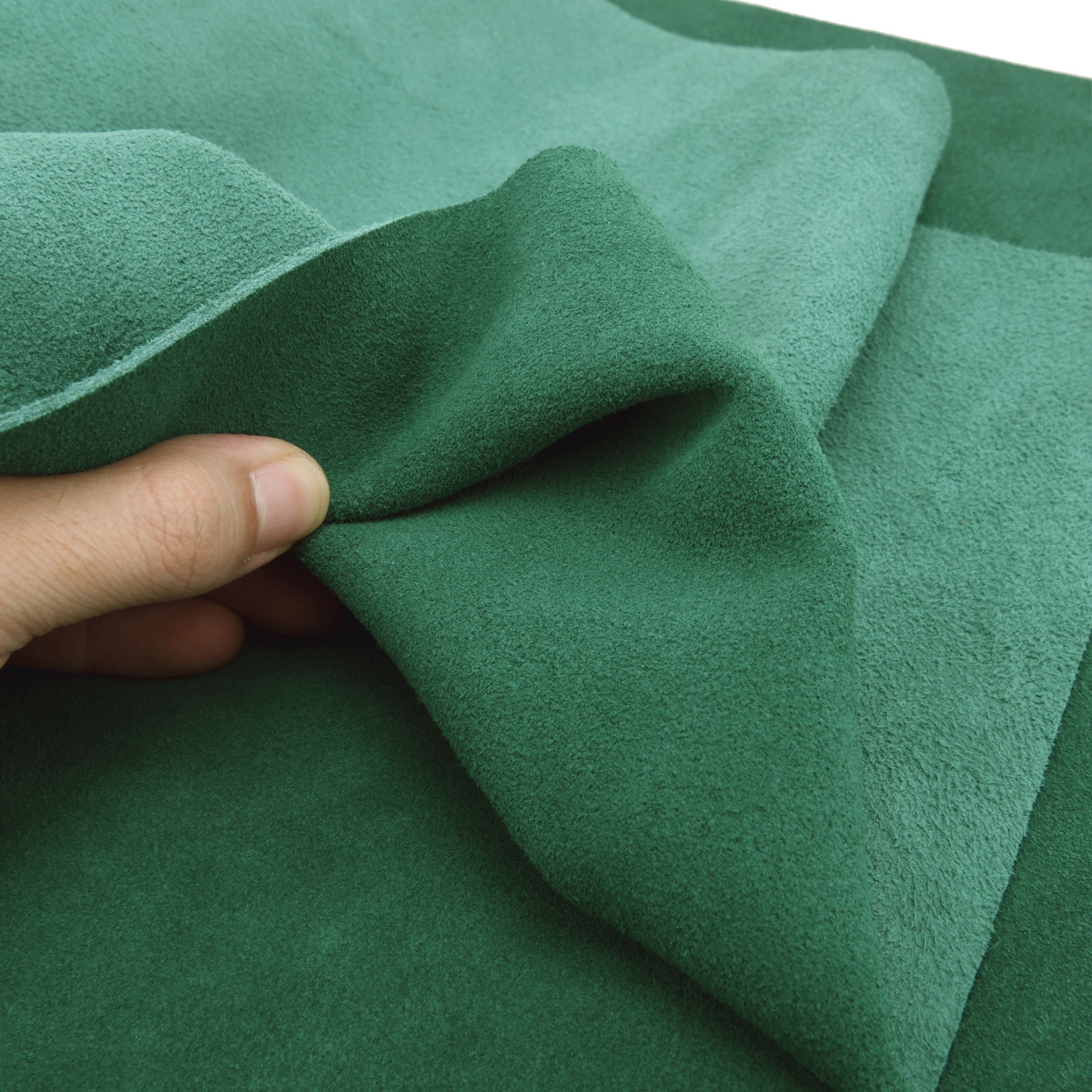 Leather Suede Sheet Skins Pieces 1.5-2mm Thick Soft Leather Square