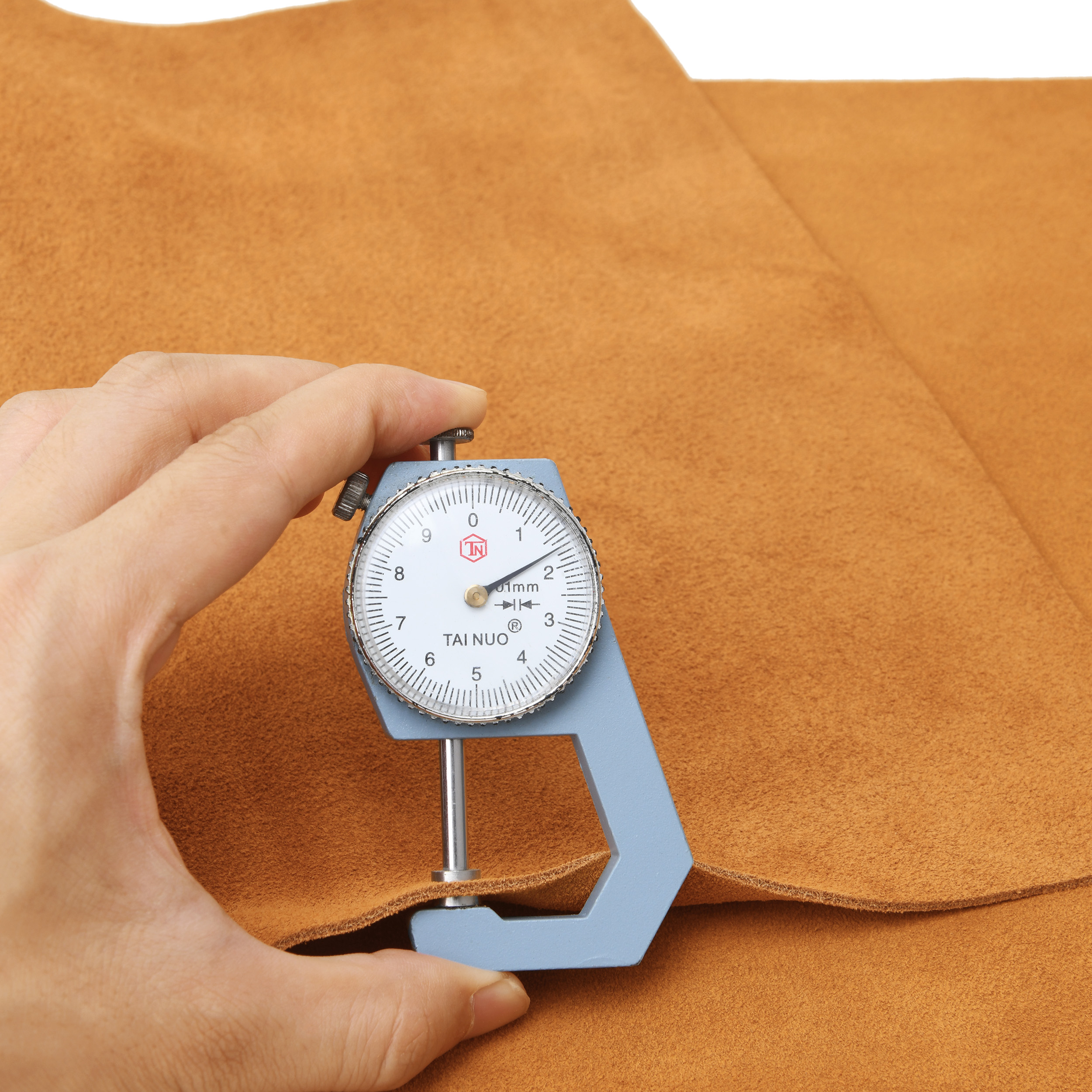 Leather Suede Sheet Skins Pieces 1.5-2mm Thick Soft Leather Square