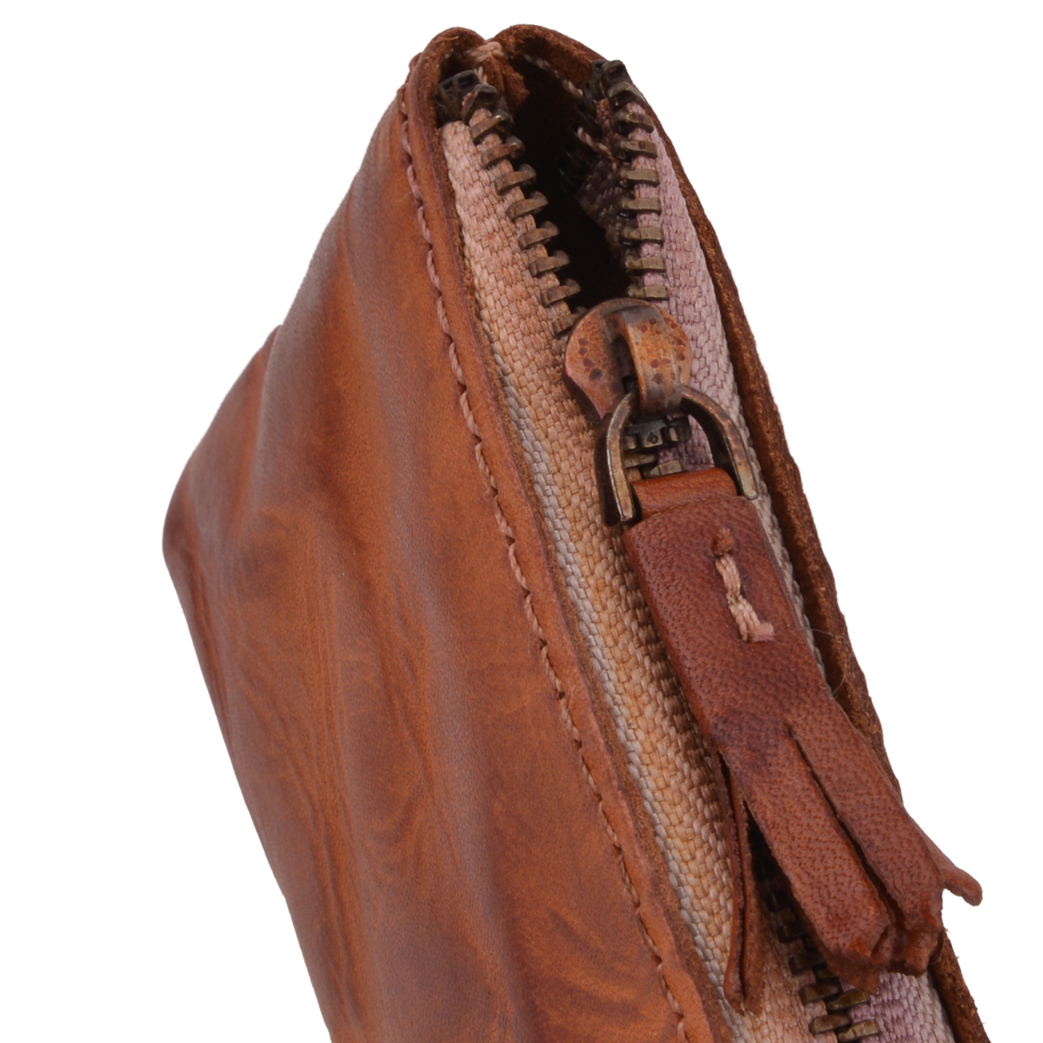 Leather Small Wallet Mini Card Bag Coin Purse Outdoor Portable Hand Wallet 