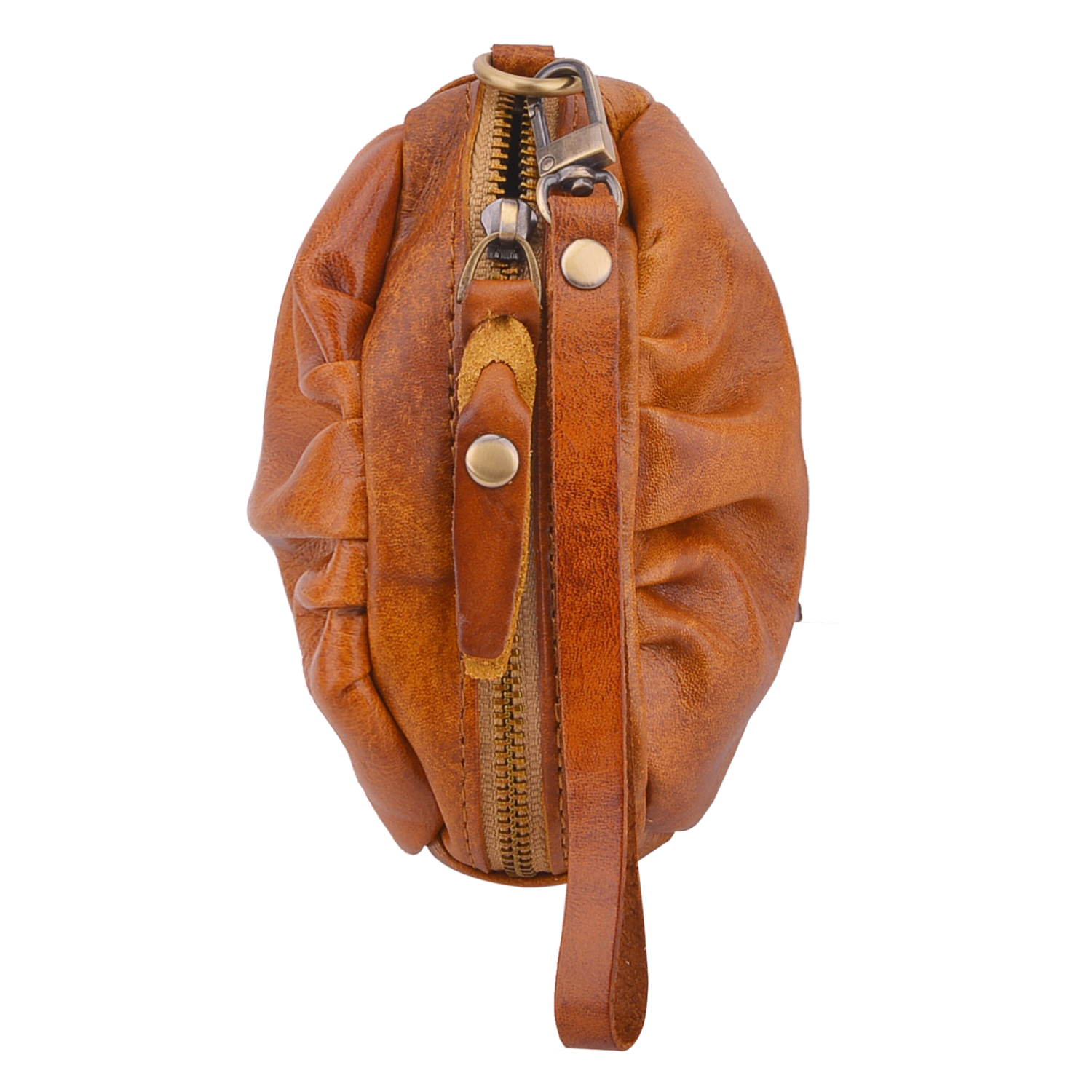 Zipper Pouch Traveling Small Coin Wallet Mini Leather Coin Bags Earphone Data Line Storage Bags ID Credit Card Holder Money Bag