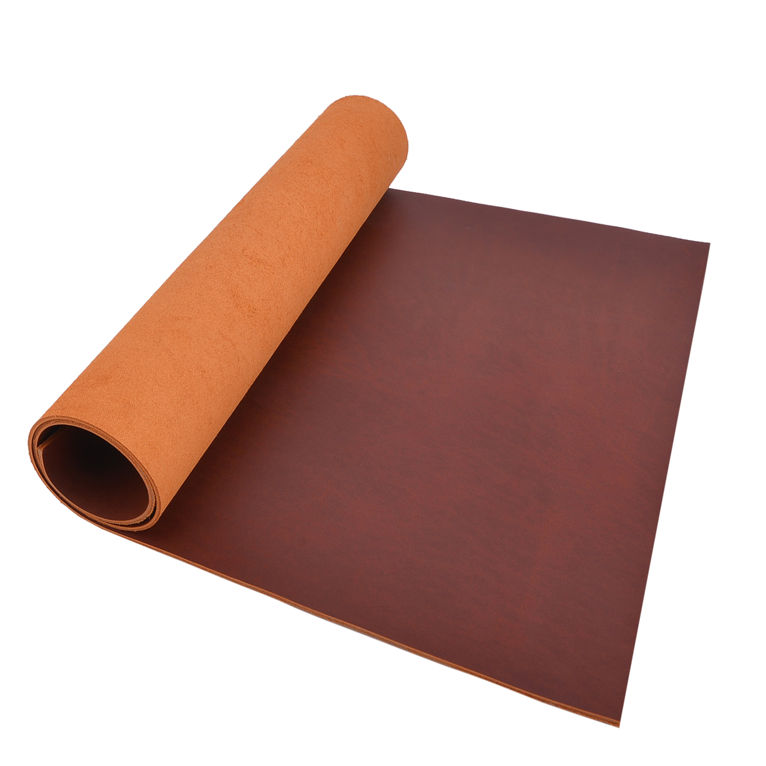 Genuinue Cowhide Full Grain Tooling Leather 2.0mm Pre Cut Crafting Square