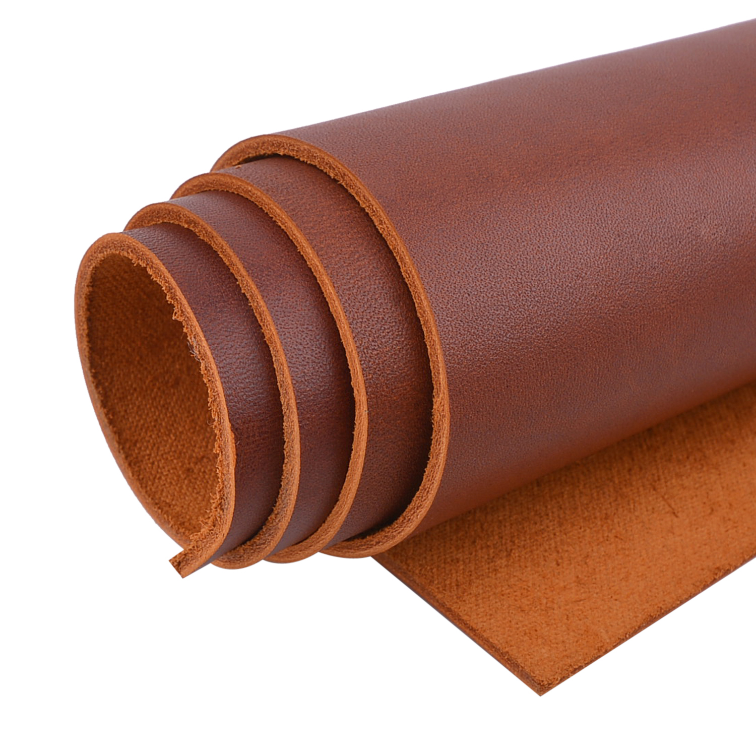 Genuinue Cowhide Full Grain Tooling Leather 2.0mm Pre Cut Crafting Square