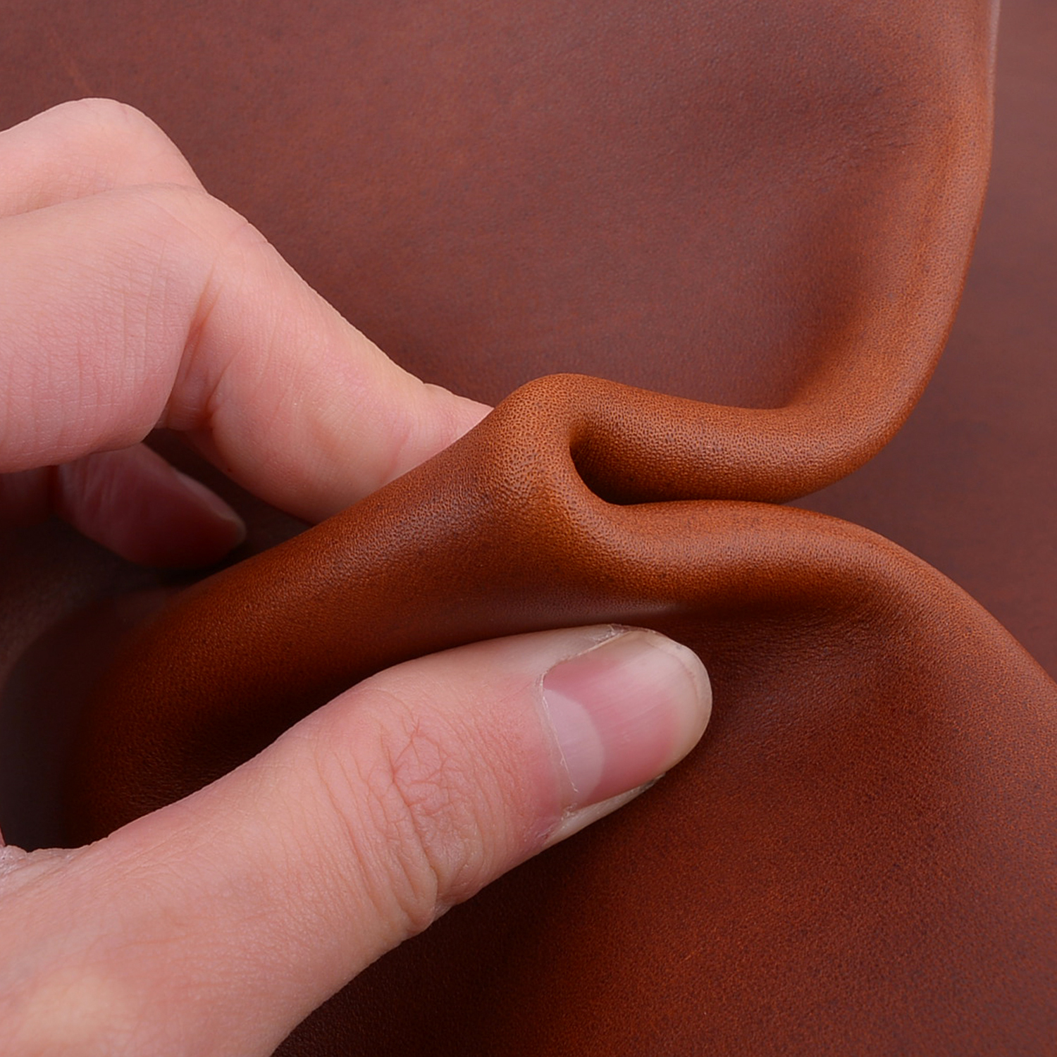 Genuinue Cowhide Full Grain Tooling Leather 2.0mm Pre Cut Crafting Square