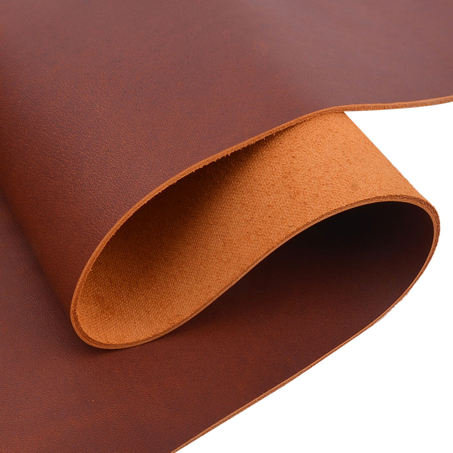 Genuinue Cowhide Full Grain Tooling Leather 2.0mm Pre Cut Crafting Square