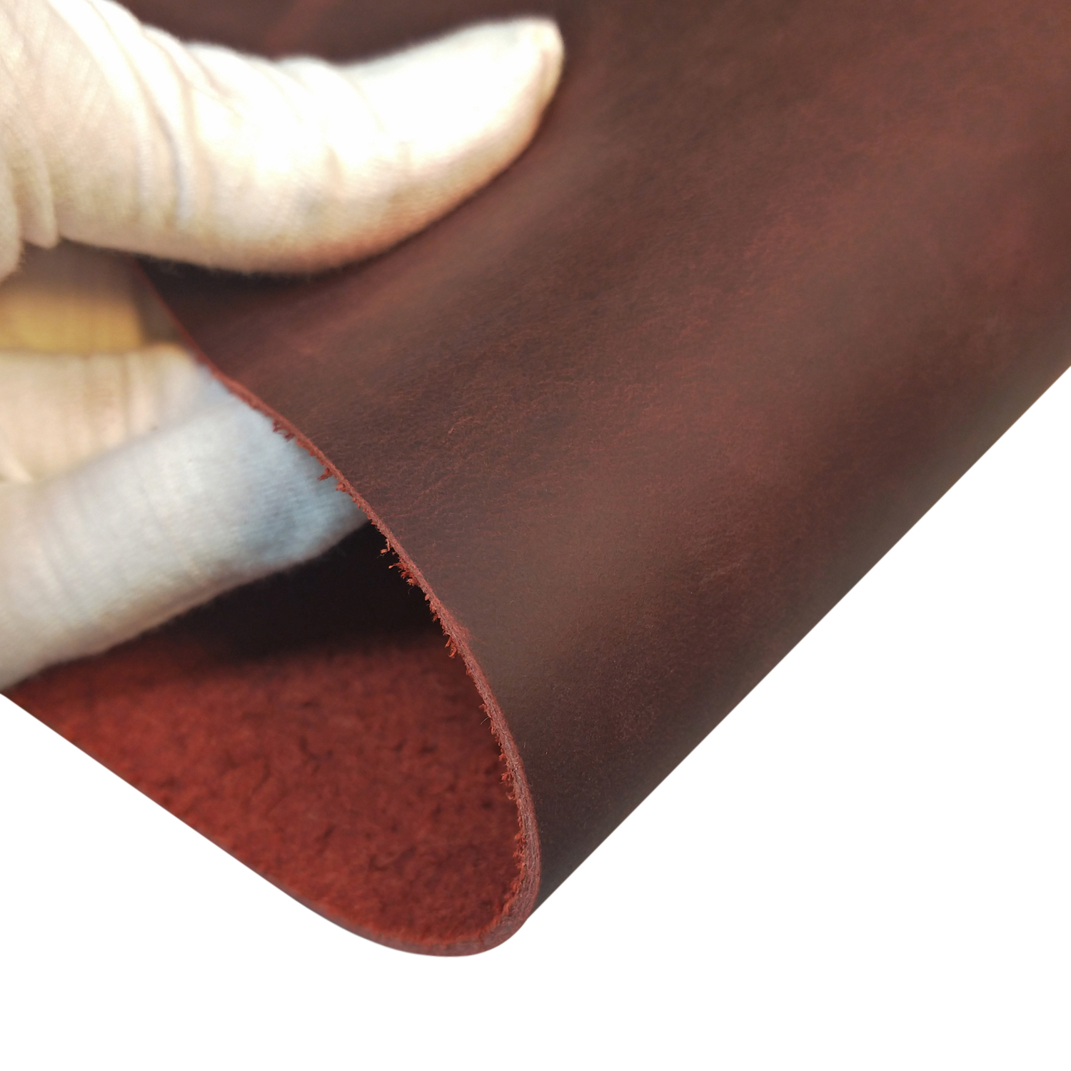 New Crazy Horse Leather 5/6oz Cowhide Leather Crafts / Accept Customization