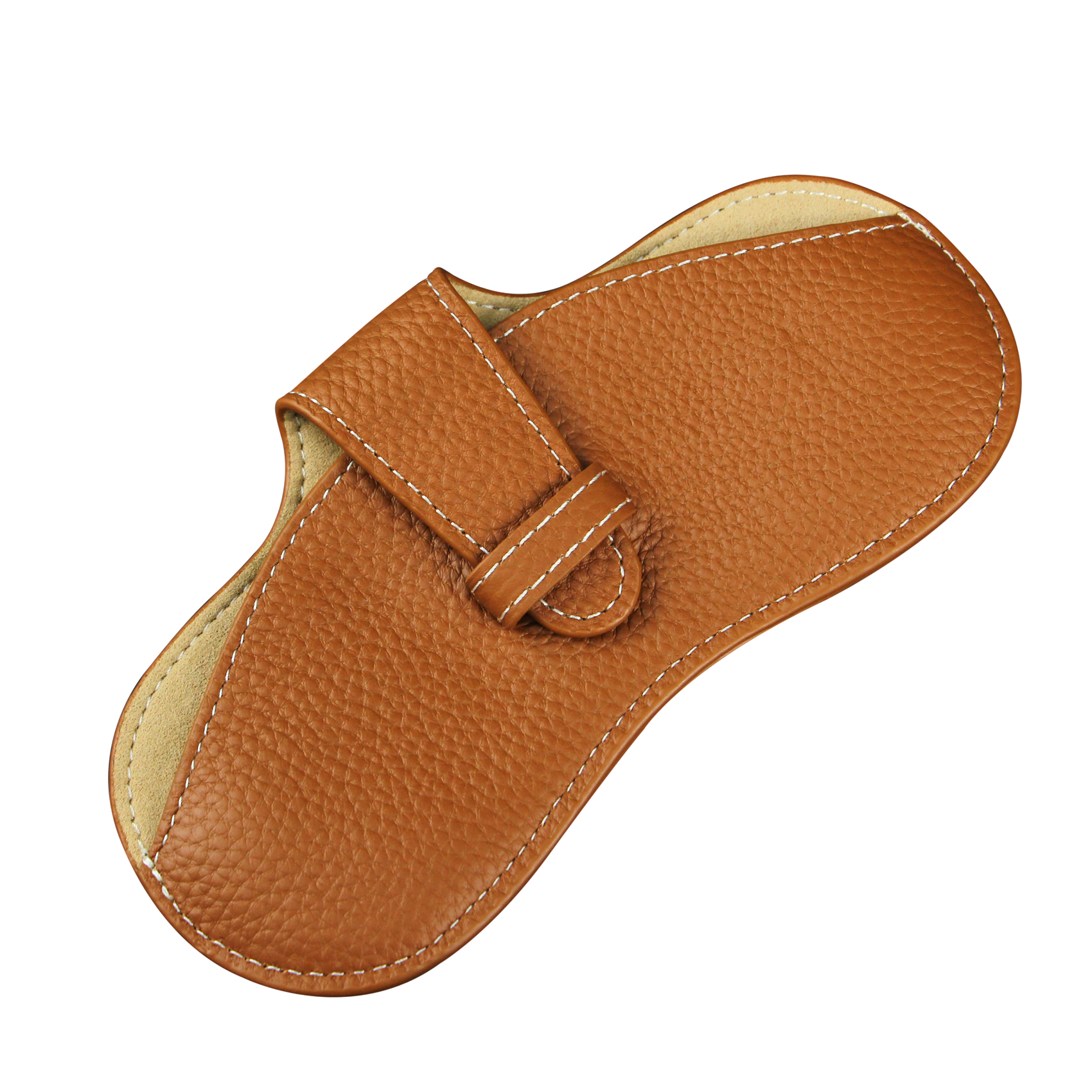 WAYNE'S DOG Genuine Leather Glasses Case Sunglasses Pouch Eyeglass Case for Men and Women