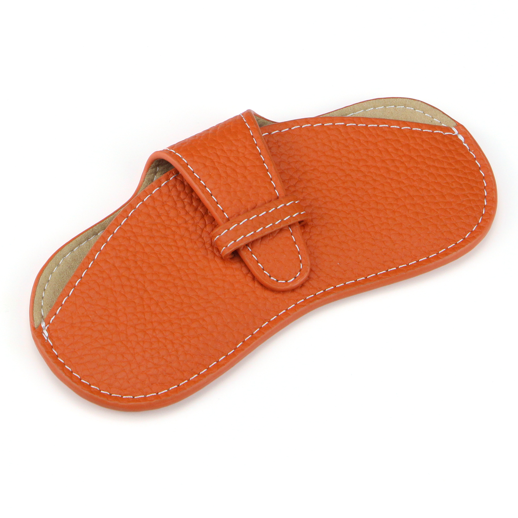 WAYNE'S DOG Genuine Leather Glasses Case Sunglasses Pouch Eyeglass Case for Men and Women