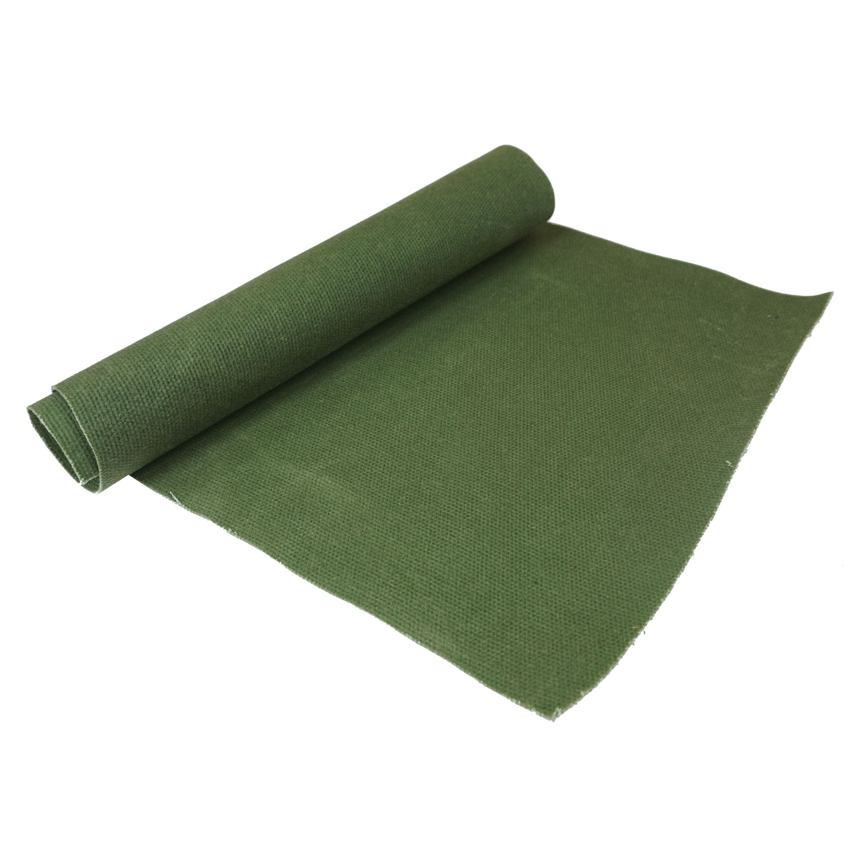 16 OZ Waxed Army Duck Canvas Tan Fabric By The Yard,100% Cotton Square