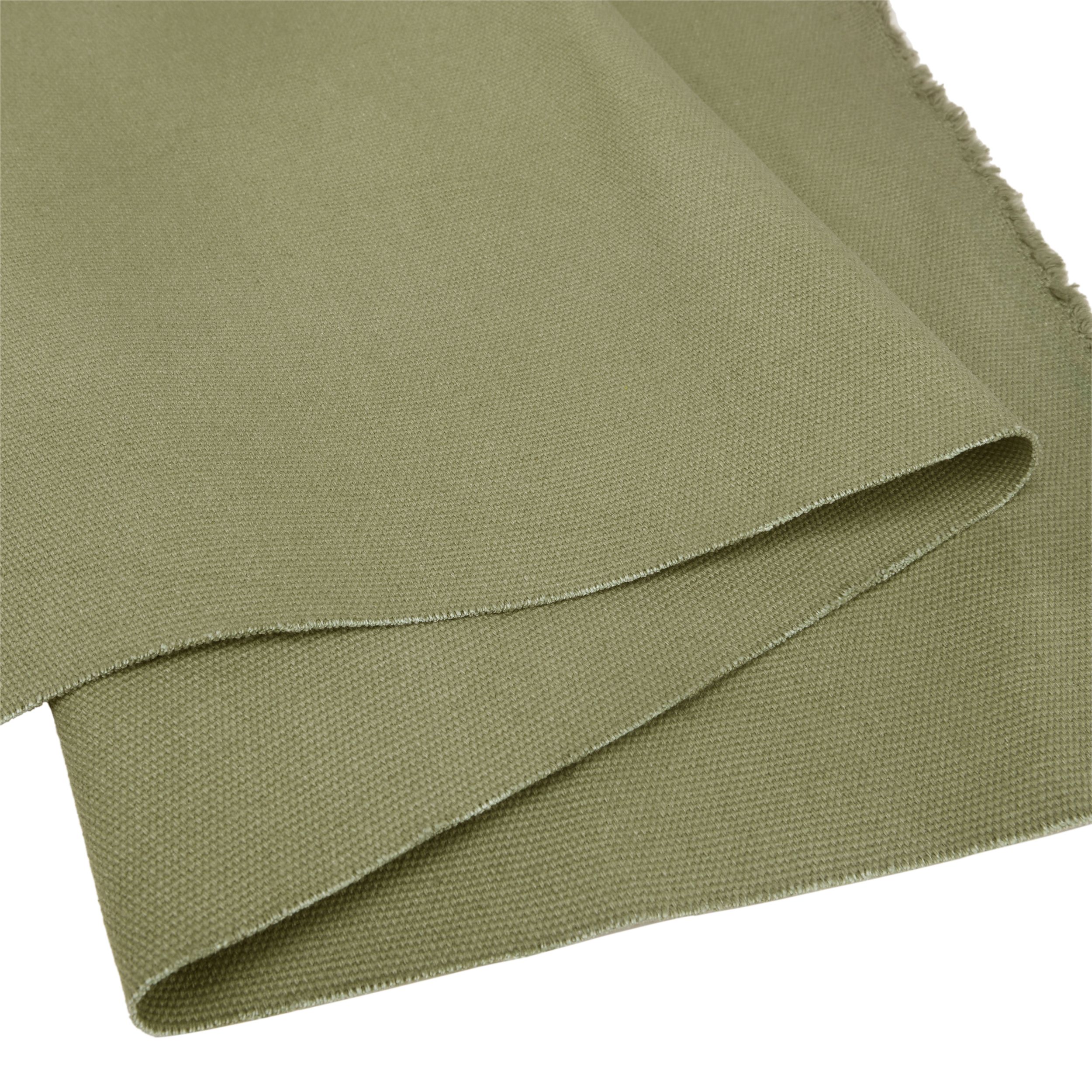 16OZ Waxed Army Duck Canvas / Washed Canvas / 100% Cotton Canvas By The Yard