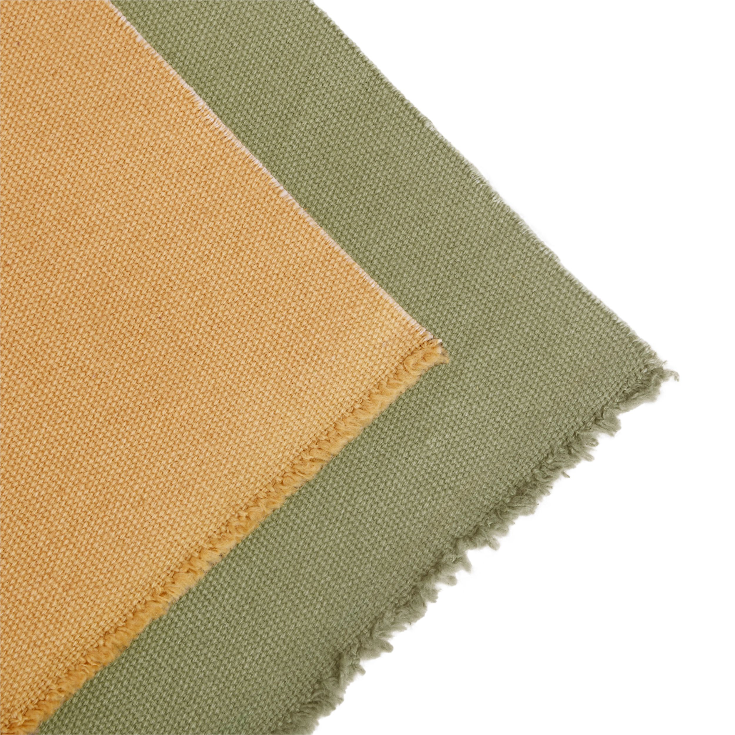 16OZ Waxed Army Duck Canvas / Washed Canvas / 100% Cotton Canvas By The Yard