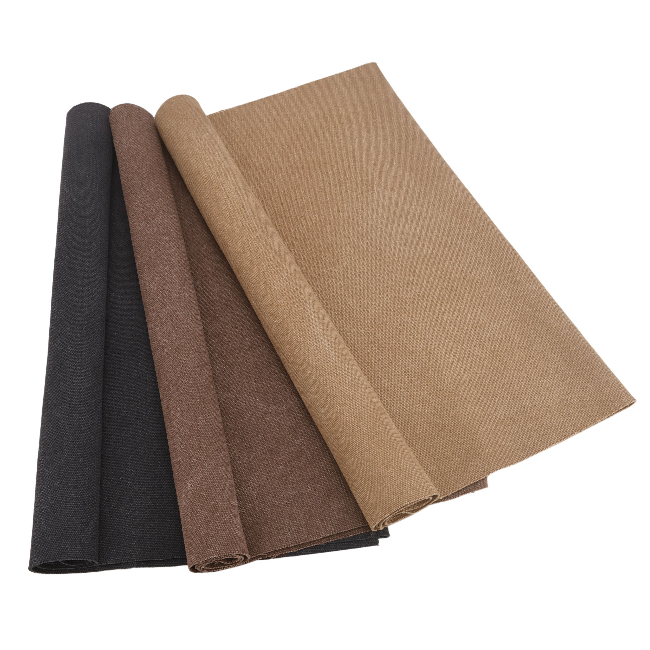 16OZ Waxed Army Duck Canvas / Washed Canvas / 100% Cotton Canvas By The Yard