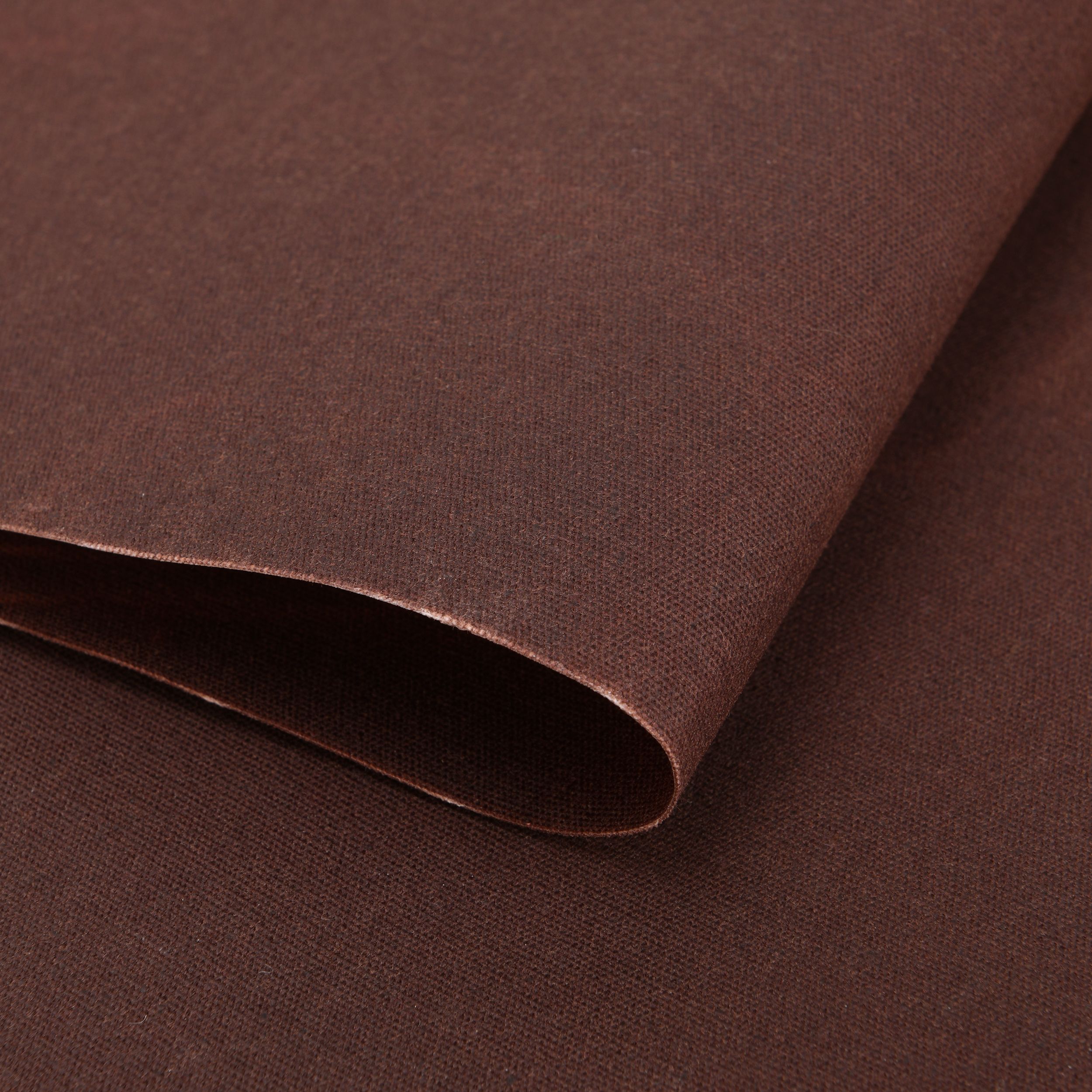 8OZ Waxed Canvas Fabric 100% Full Cotton Canvas Waxed Tan Fabric