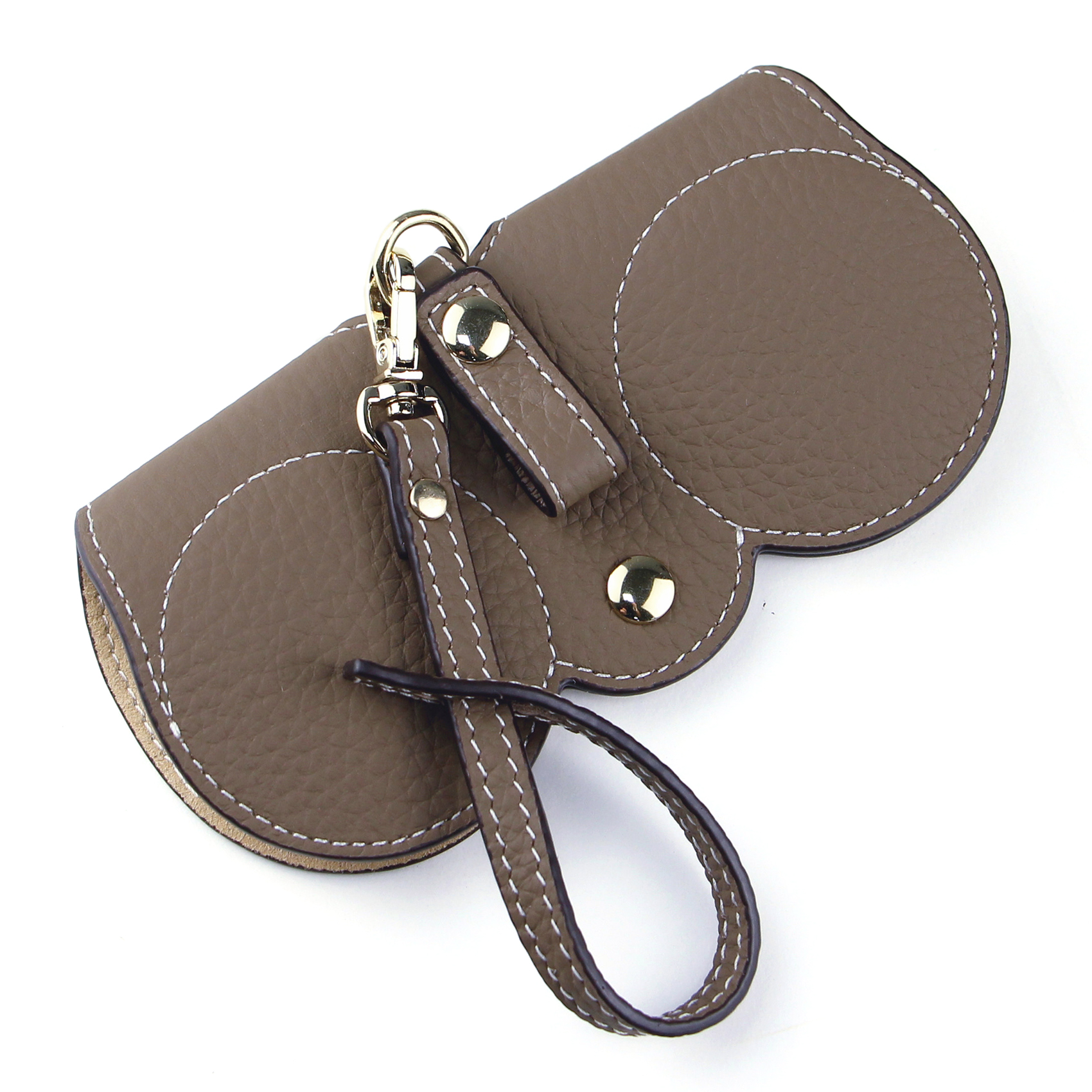  Genuine Leather Slip in Glasses Sleeve Pouch Eye Glasses Case Pouch 