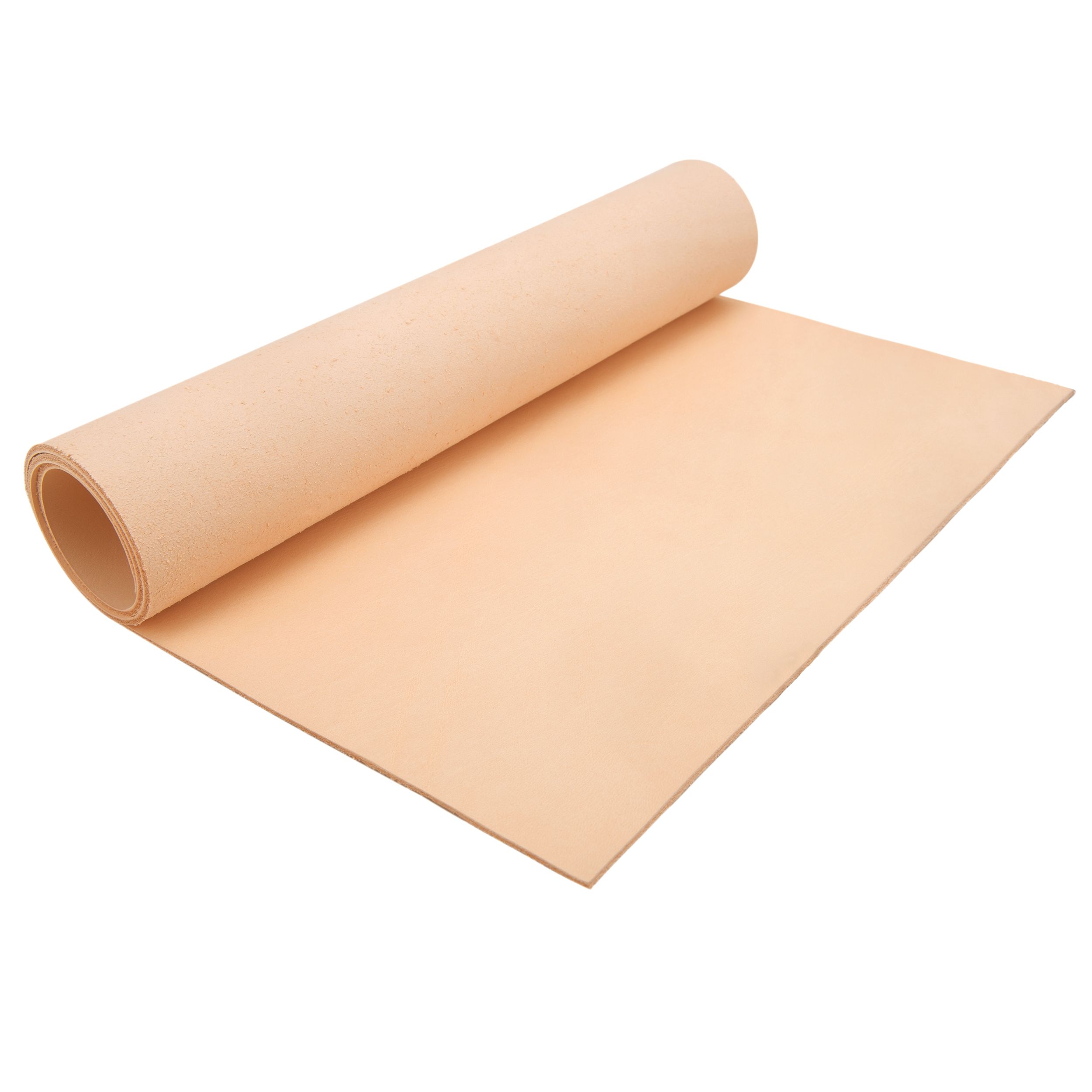 Real Vegetable-Tanned Leather Cowhide Pieces Tooling Leather 5/6 OZ