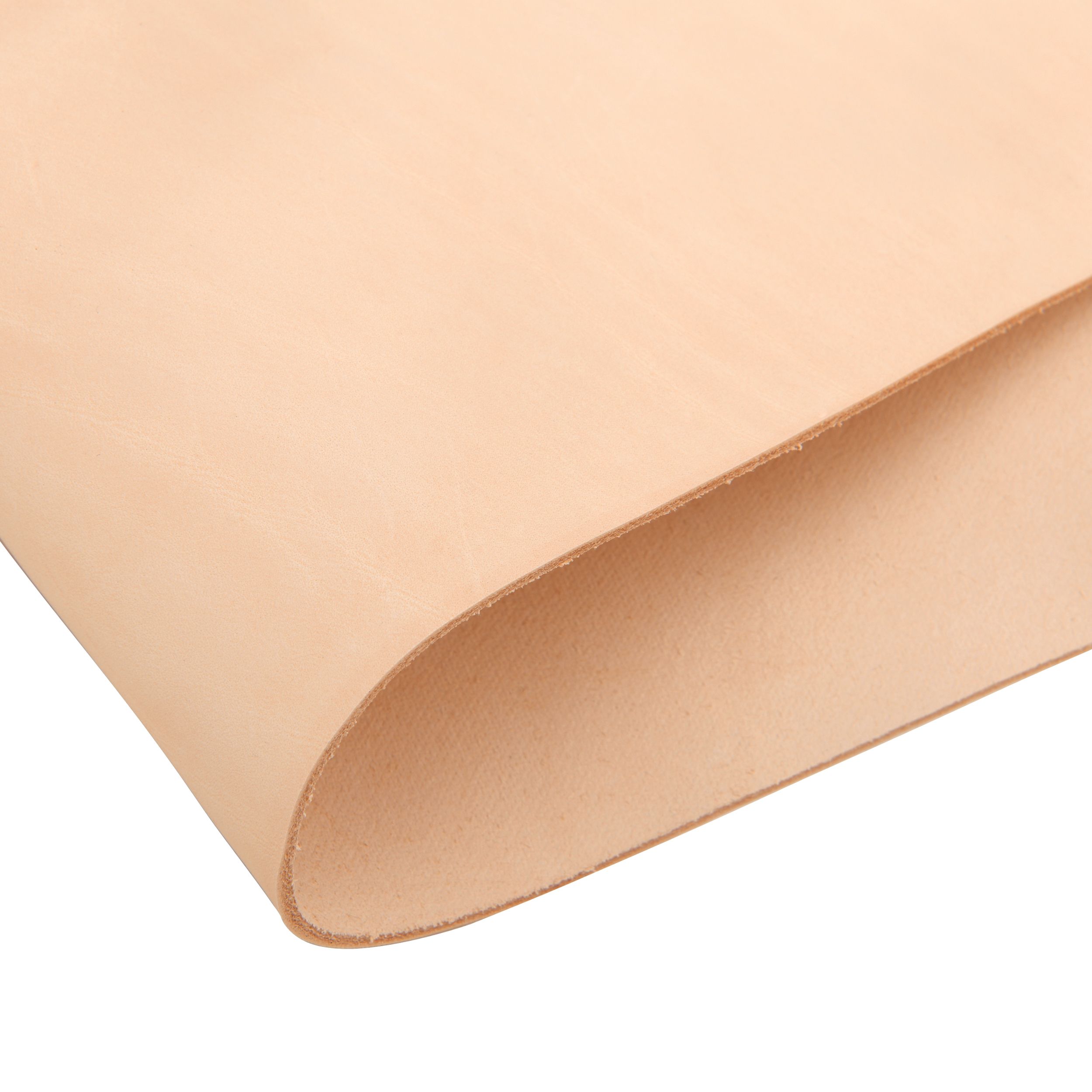 Real Vegetable-Tanned Leather Cowhide Pieces Tooling Leather 5/6 OZ