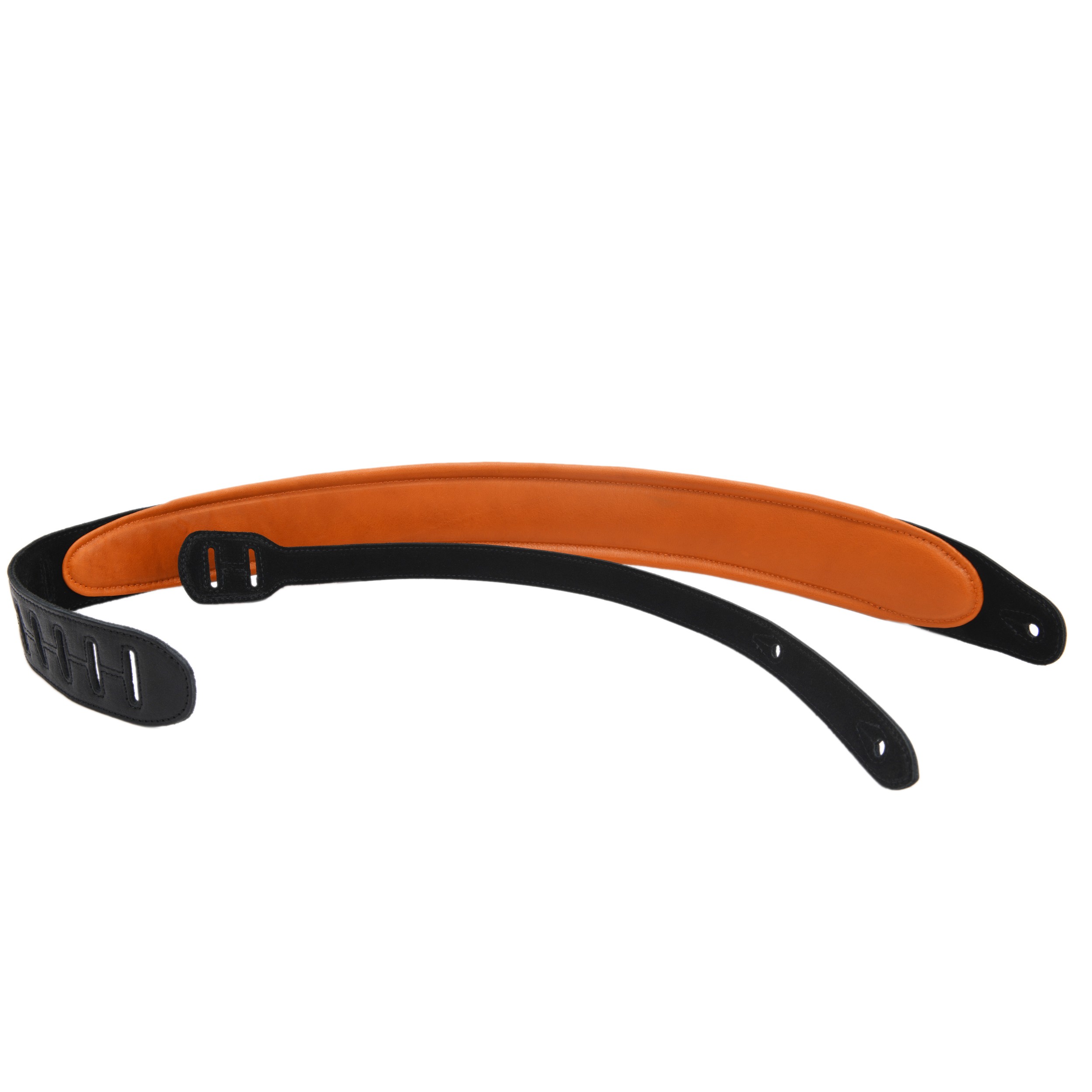 Guitar Strap Leather Real Cowhide Adjust for Acoustic Electric Bass