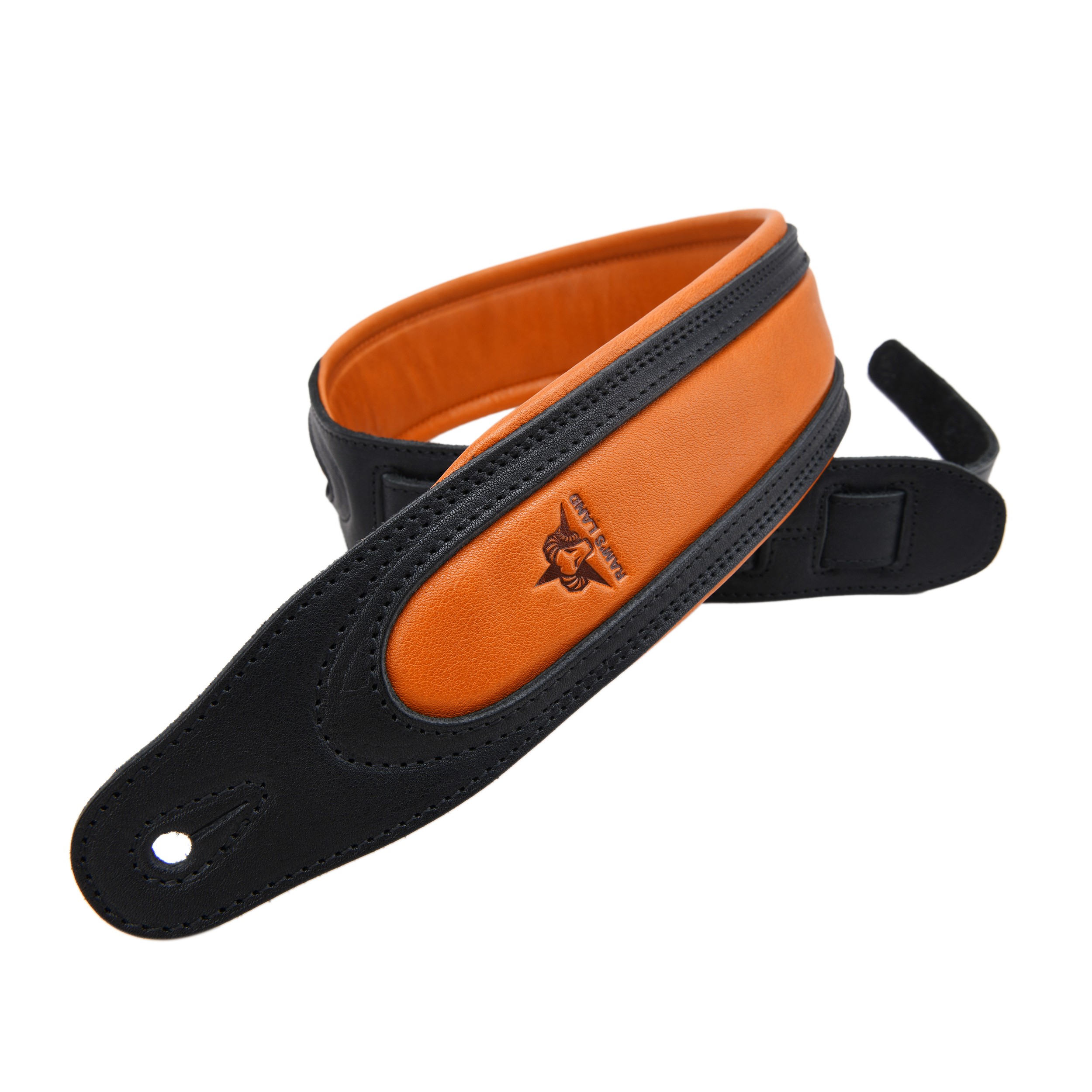 Guitar Strap Leather Real Cowhide Adjust for Acoustic Electric Bass