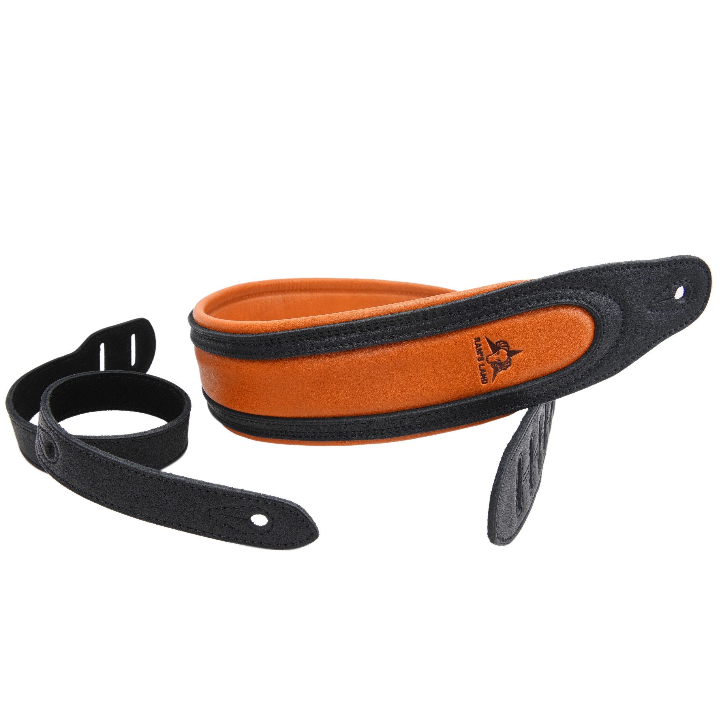 Guitar Strap Leather Real Cowhide Adjust for Acoustic Electric Bass