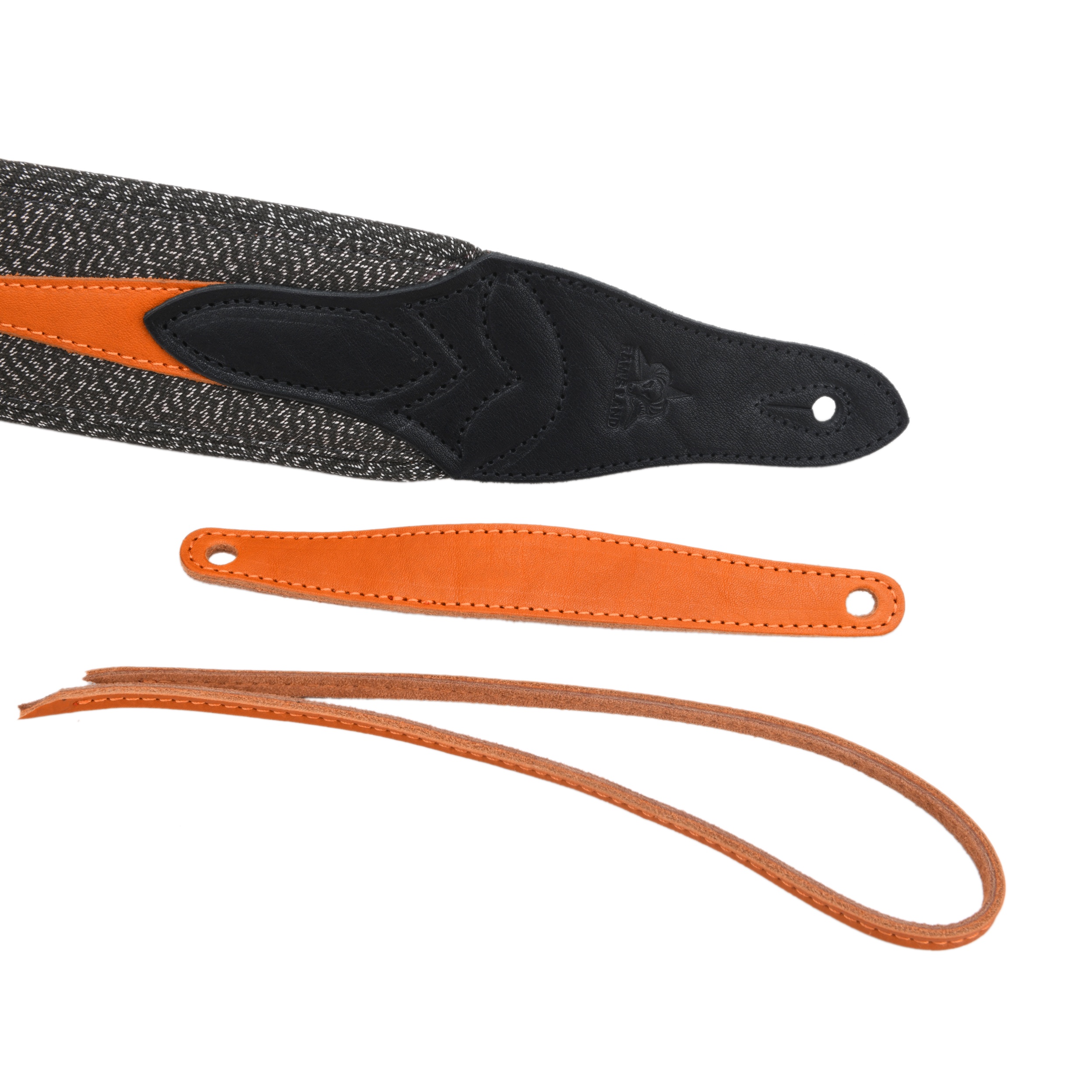 Padded Leather Guitar Strap 3" Wide Adjustable Belt for Electric Bass