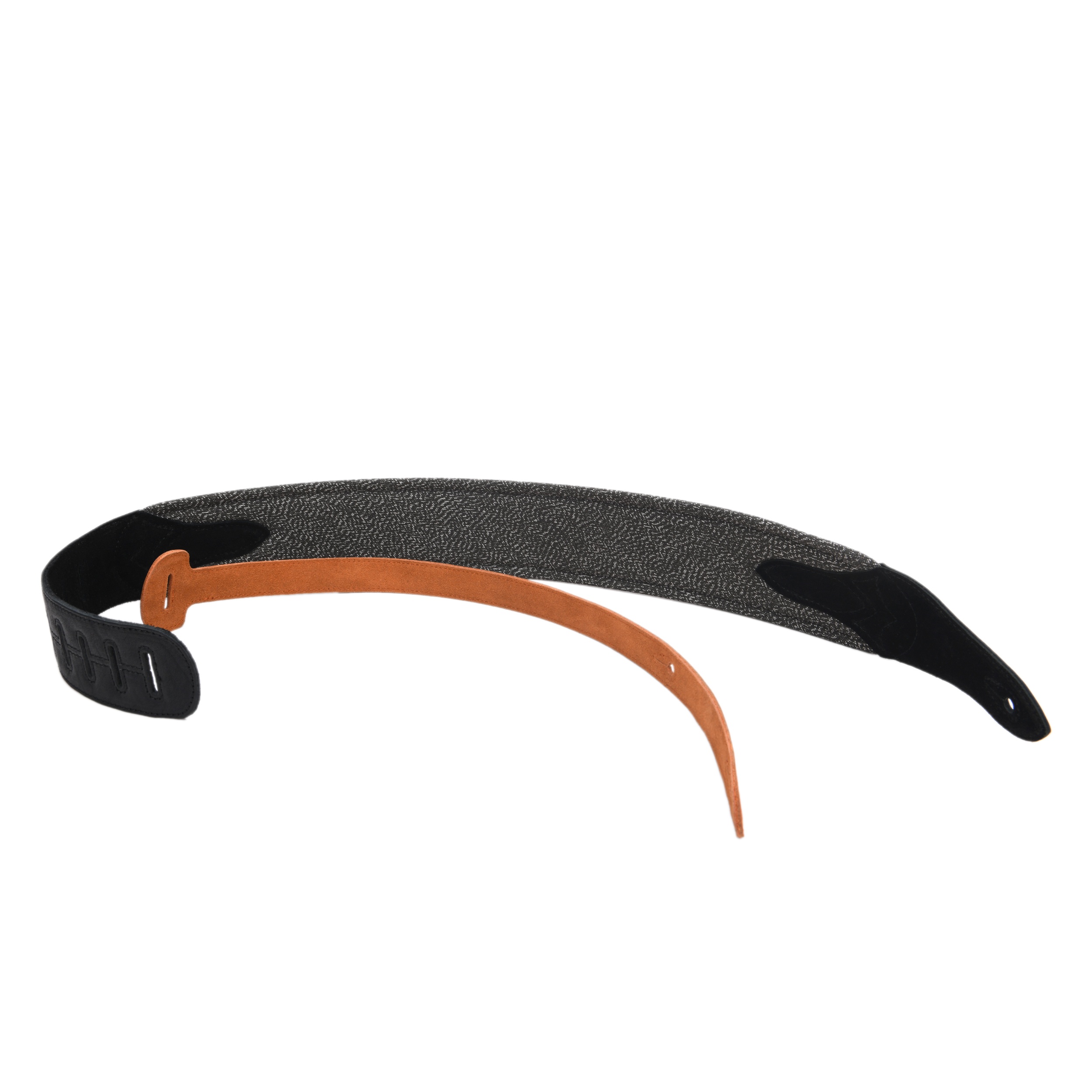 Padded Leather Guitar Strap 3" Wide Adjustable Belt for Electric Bass