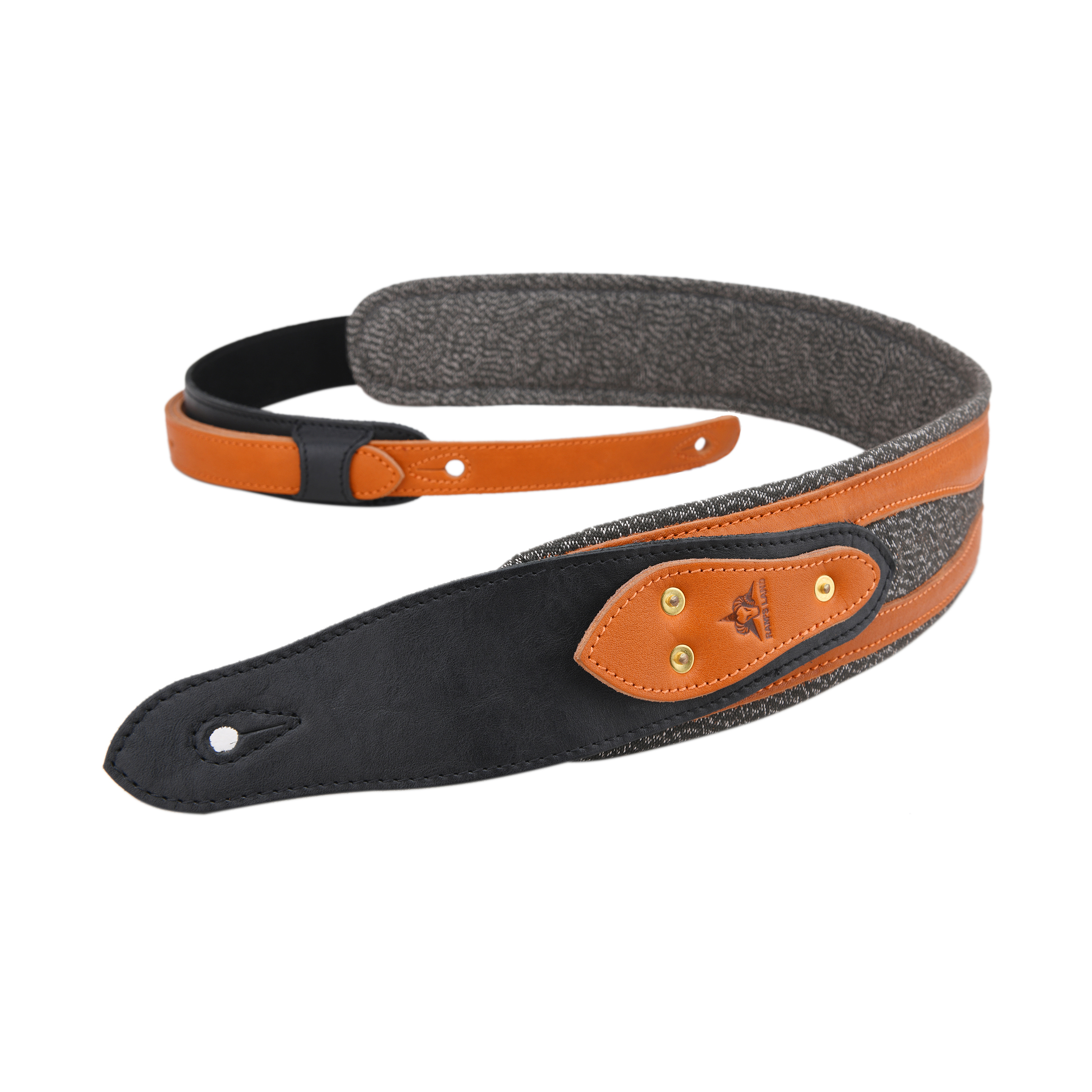 Padded Cowhide Leather Guitar Strap for Acoustic Electric Bass Guitar