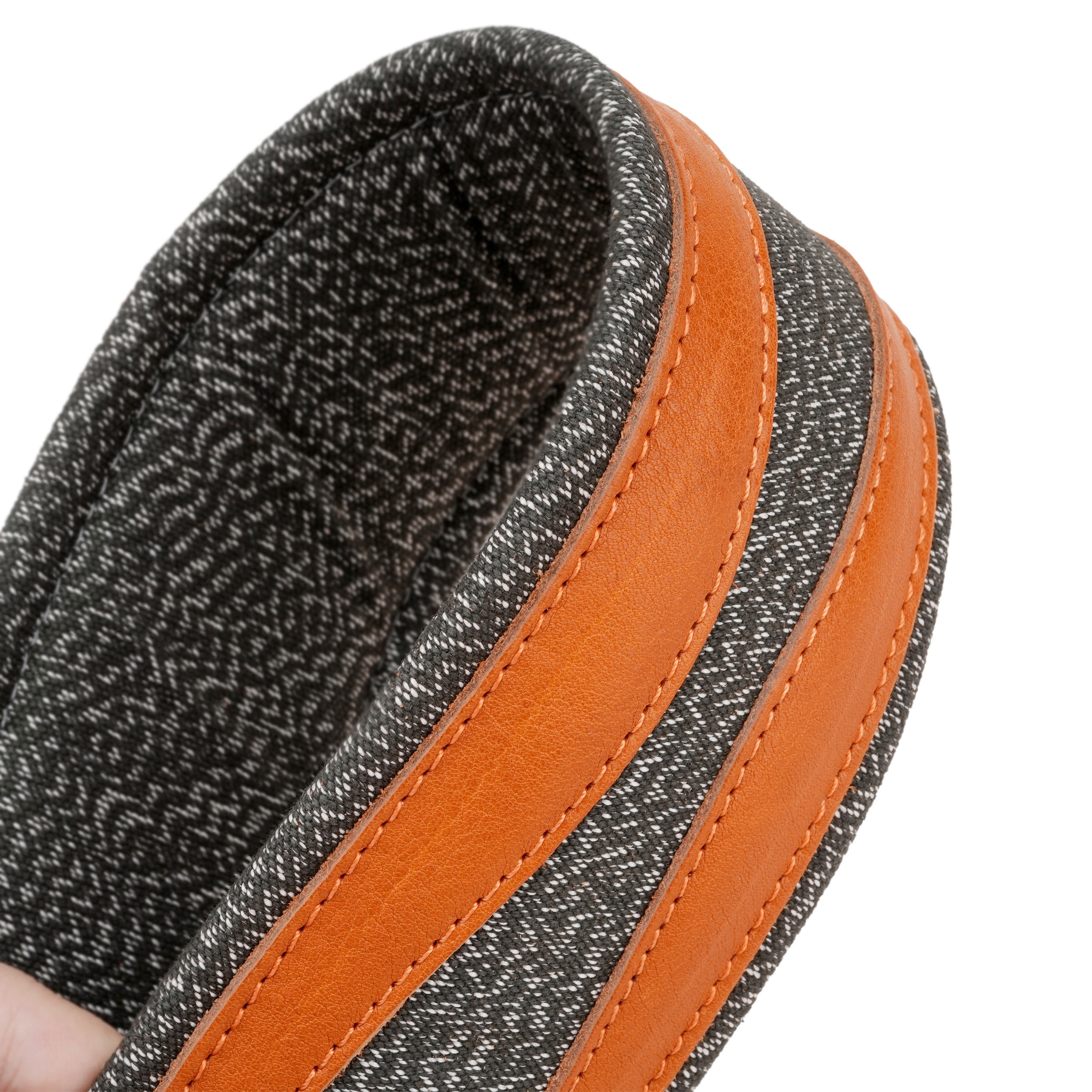 Padded Cowhide Leather Guitar Strap for Acoustic Electric Bass Guitar