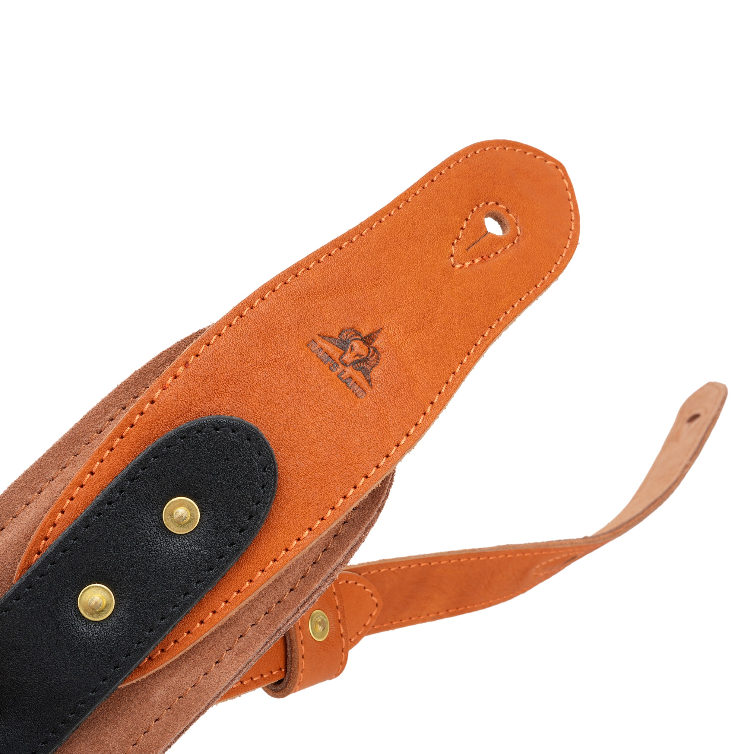 Leather Guitar Strap Western Series for Electric, Acoustic ,Bass Guitars