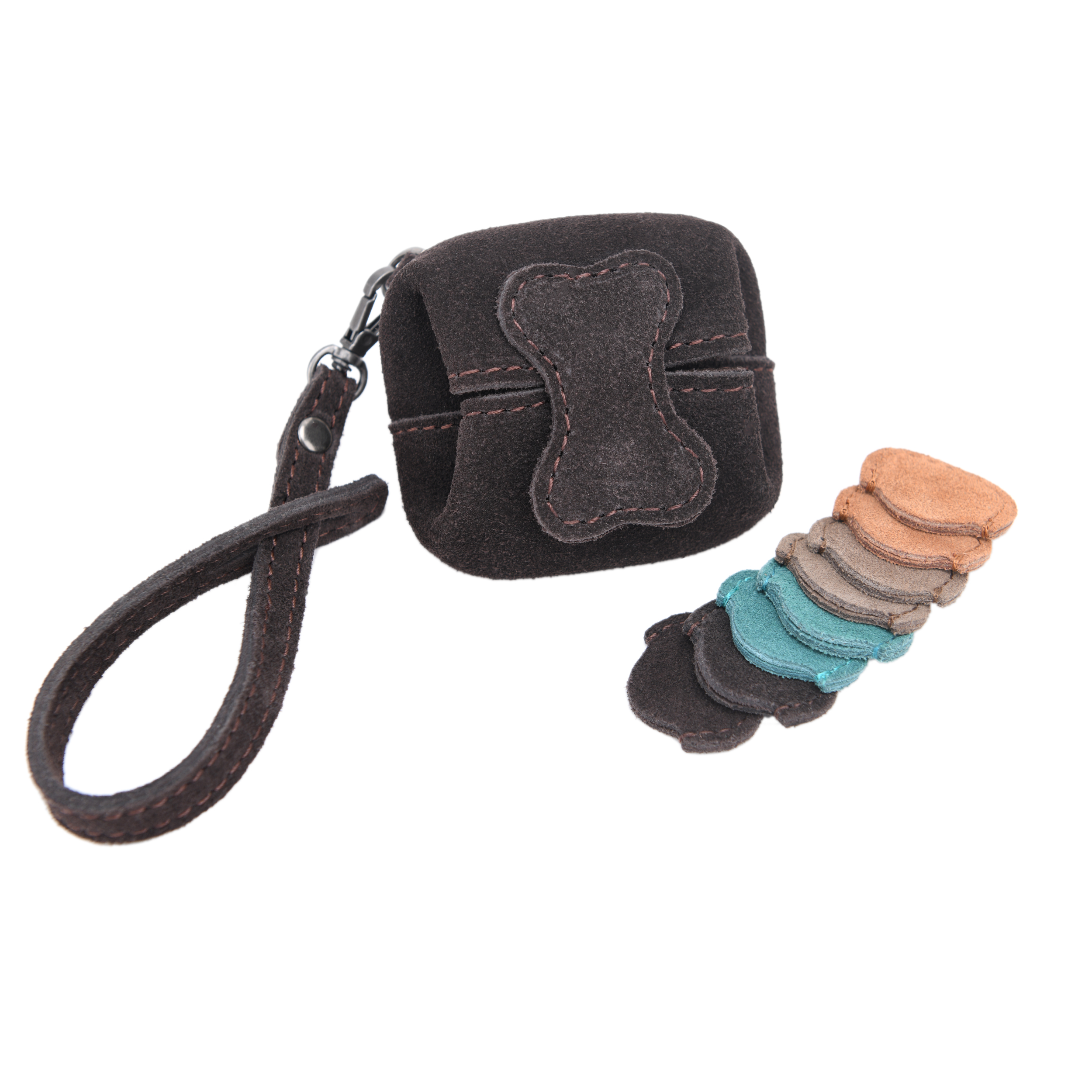 Leather Guitar Pick Holder, Cowhide Mini Coin Pocket | Coin Pouch