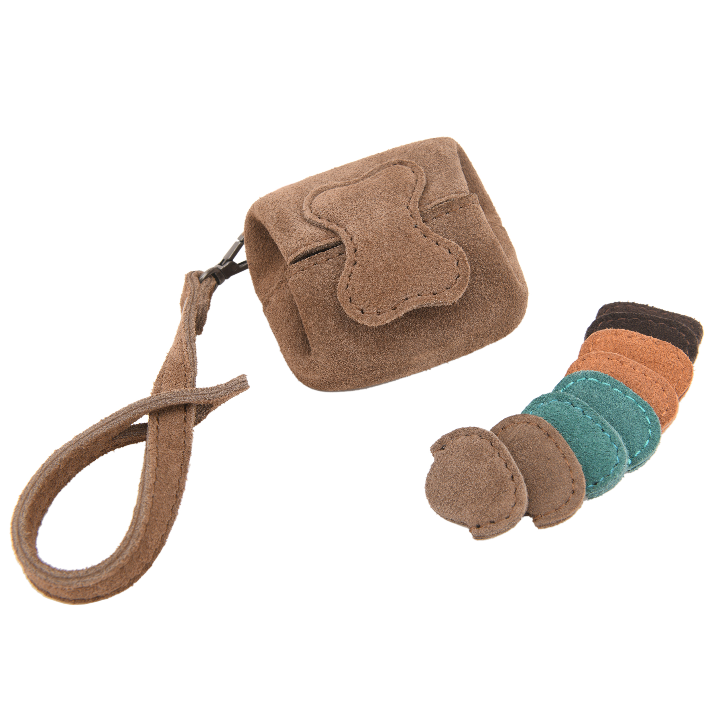 Leather Guitar Pick Holder, Cowhide Mini Coin Pocket | Coin Pouch