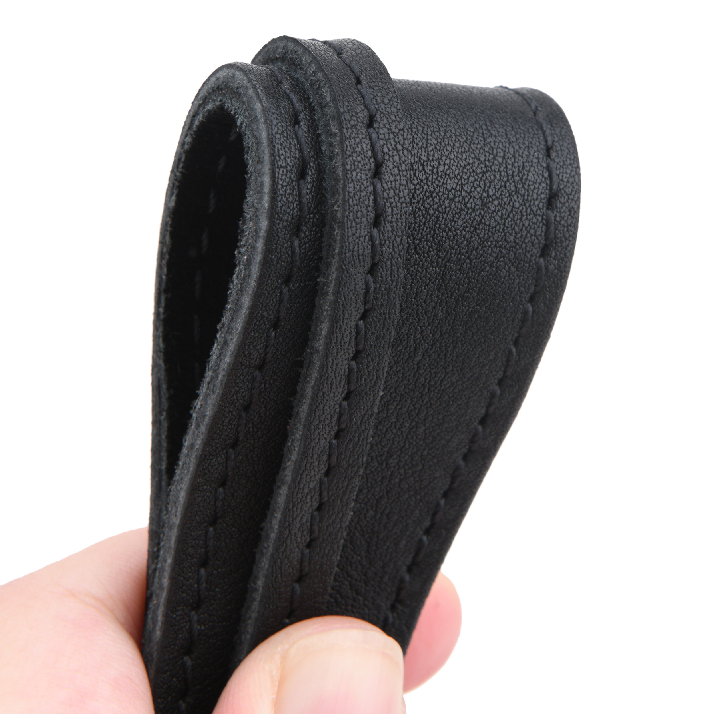 Cowhide Leather Guitar Neck Strap Lock, Leather Guitar Strap Button