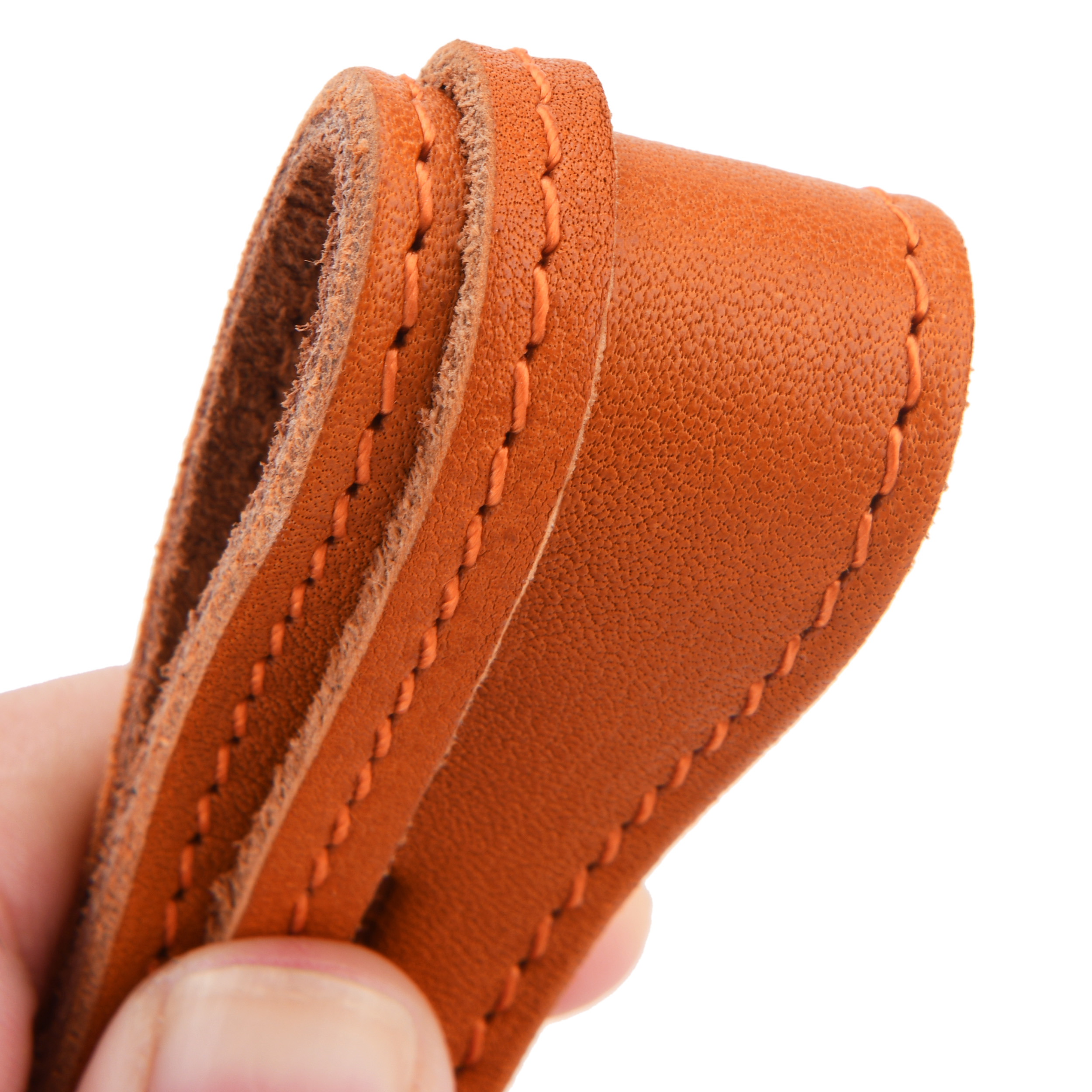 Cowhide Leather Guitar Neck Strap Lock, Leather Guitar Strap Button