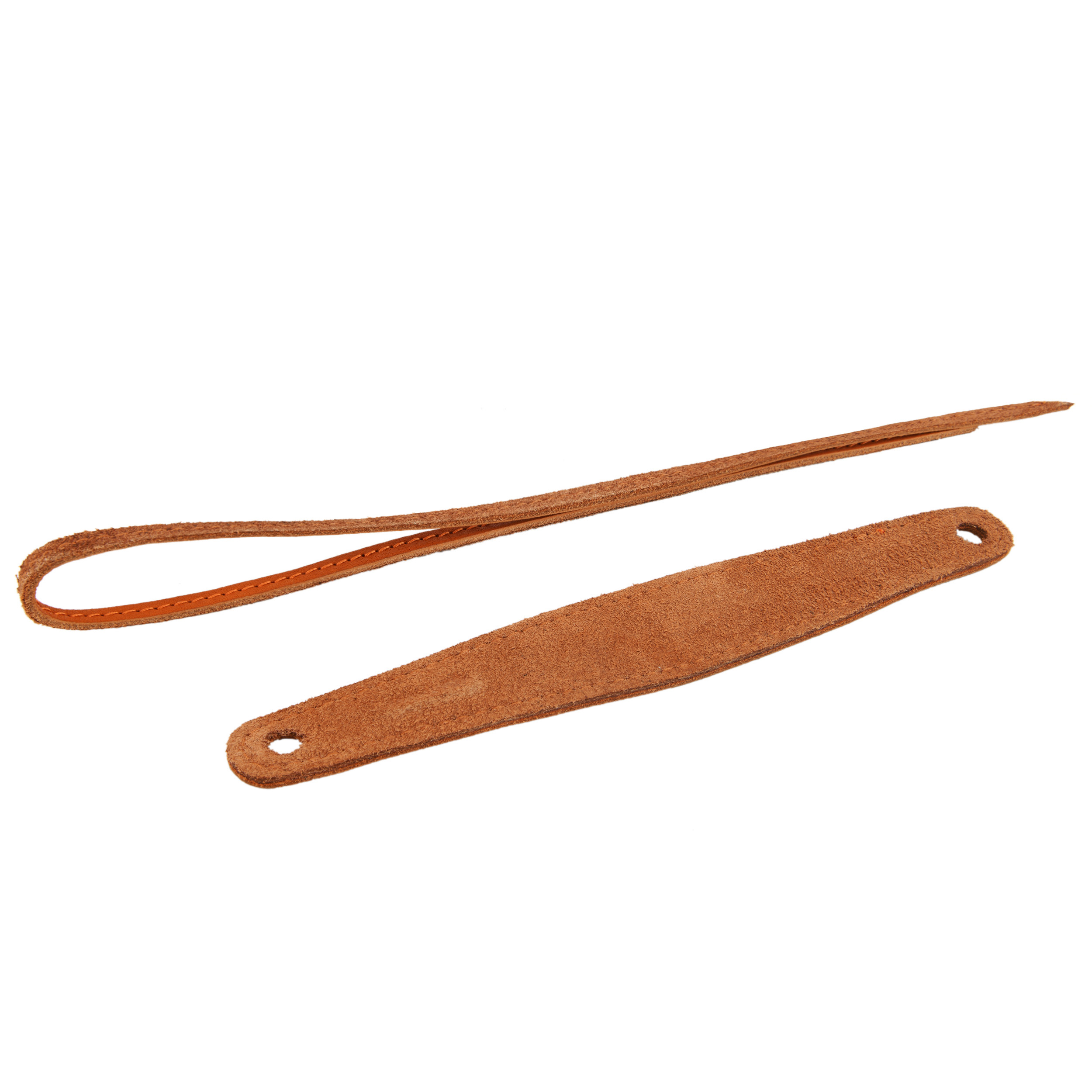 Cowhide Leather Guitar Neck Strap Lock, Leather Guitar Strap Button