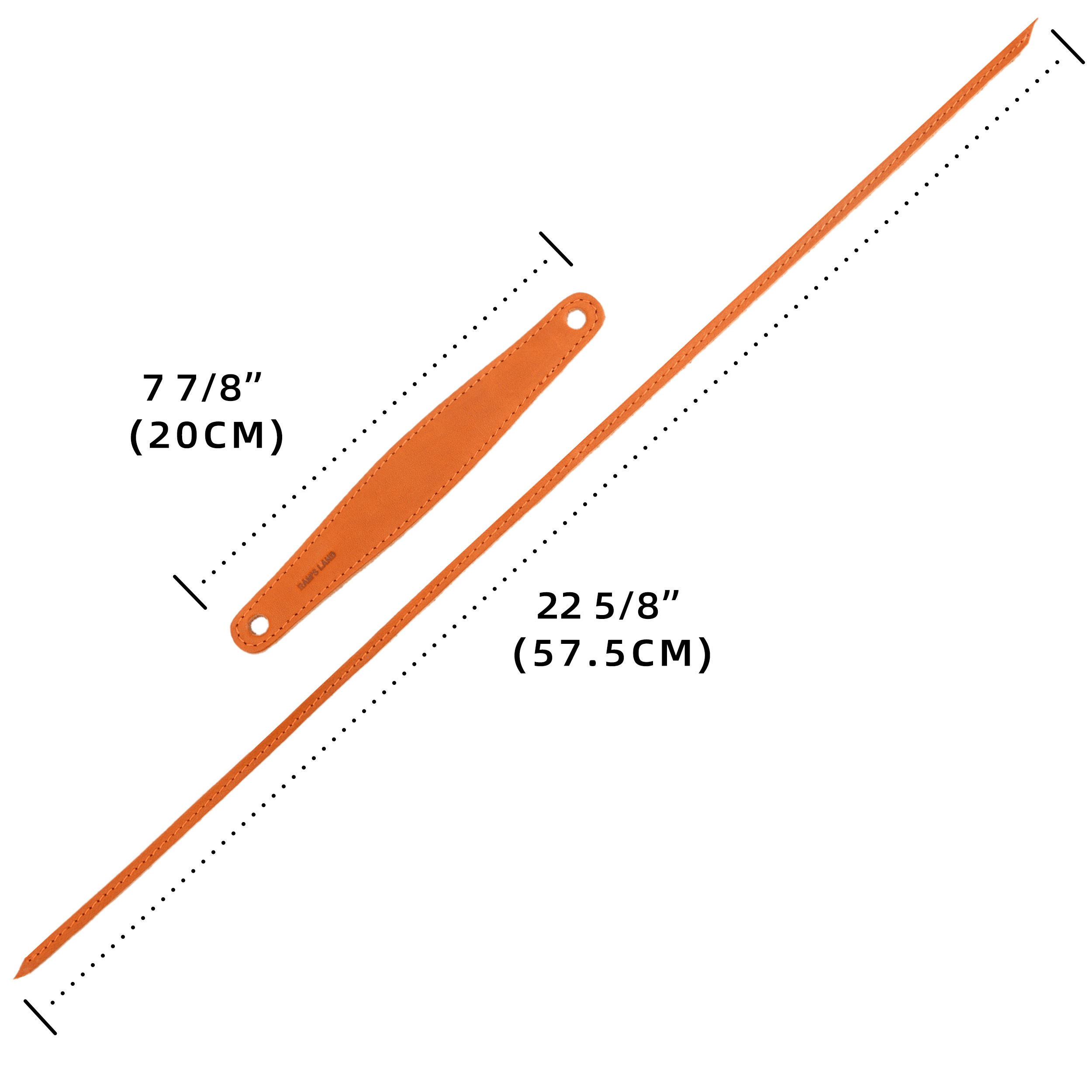 Cowhide Leather Guitar Neck Strap Lock, Leather Guitar Strap Button