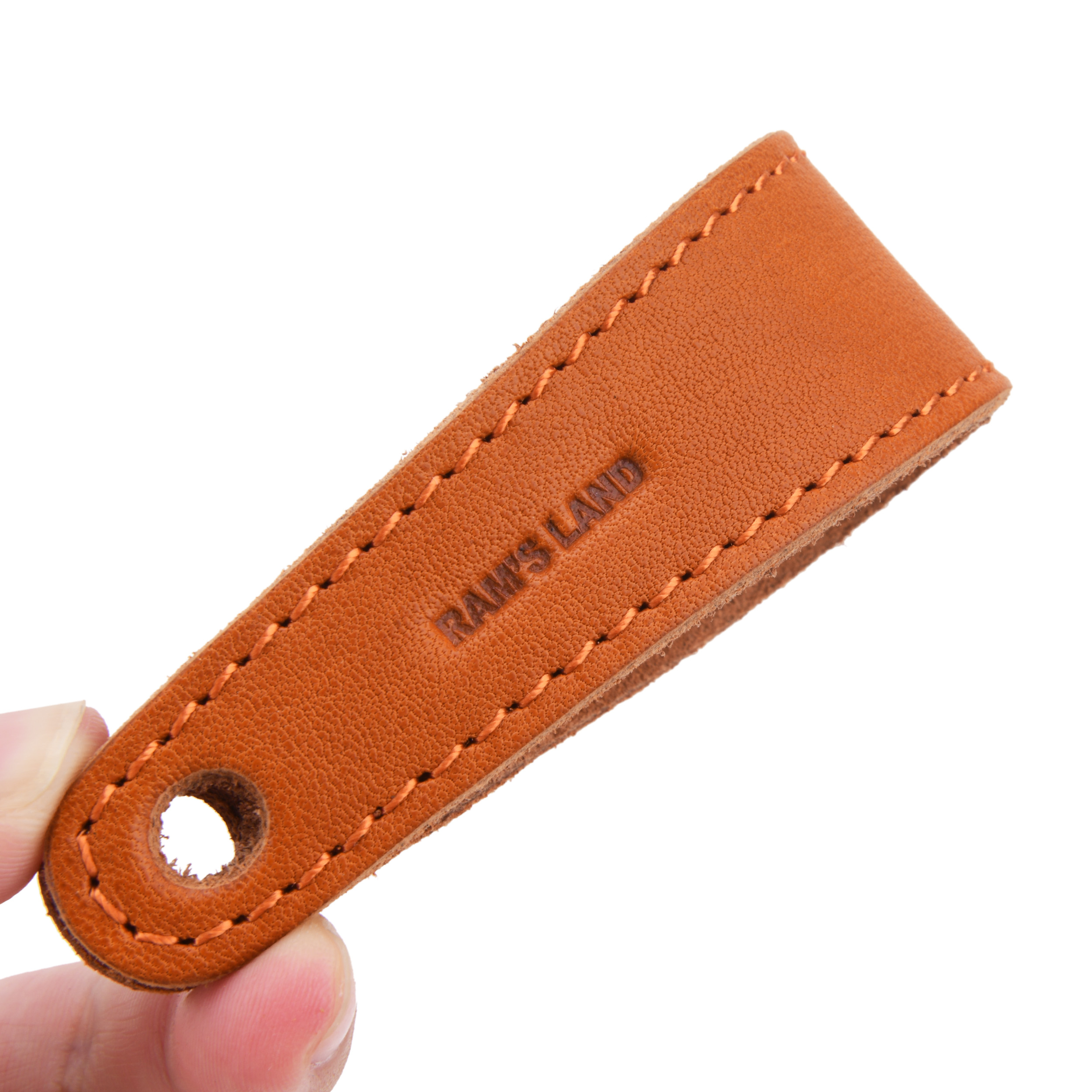 Cowhide Leather Guitar Neck Strap Lock, Leather Guitar Strap Button