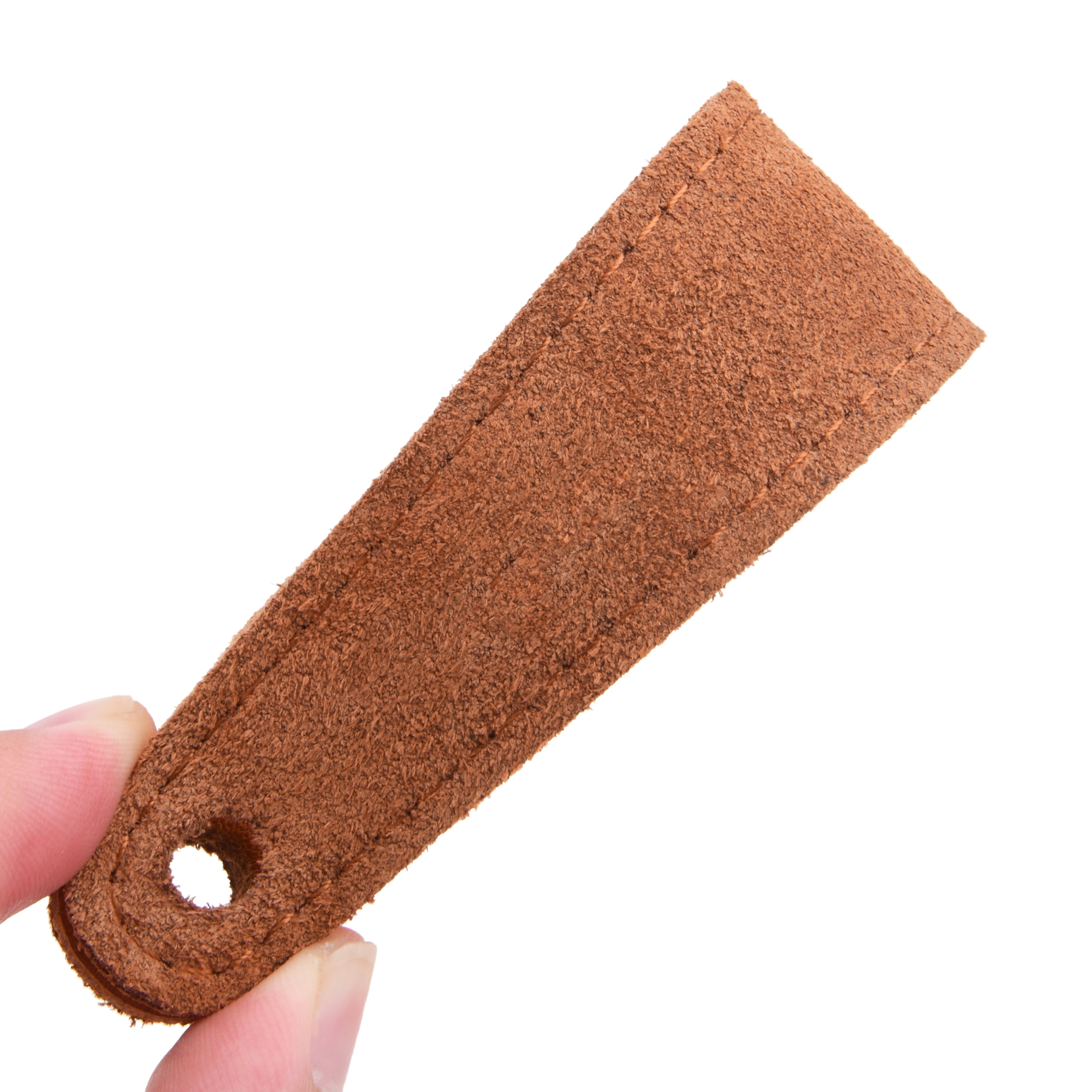 Cowhide Leather Guitar Neck Strap Lock, Leather Guitar Strap Button